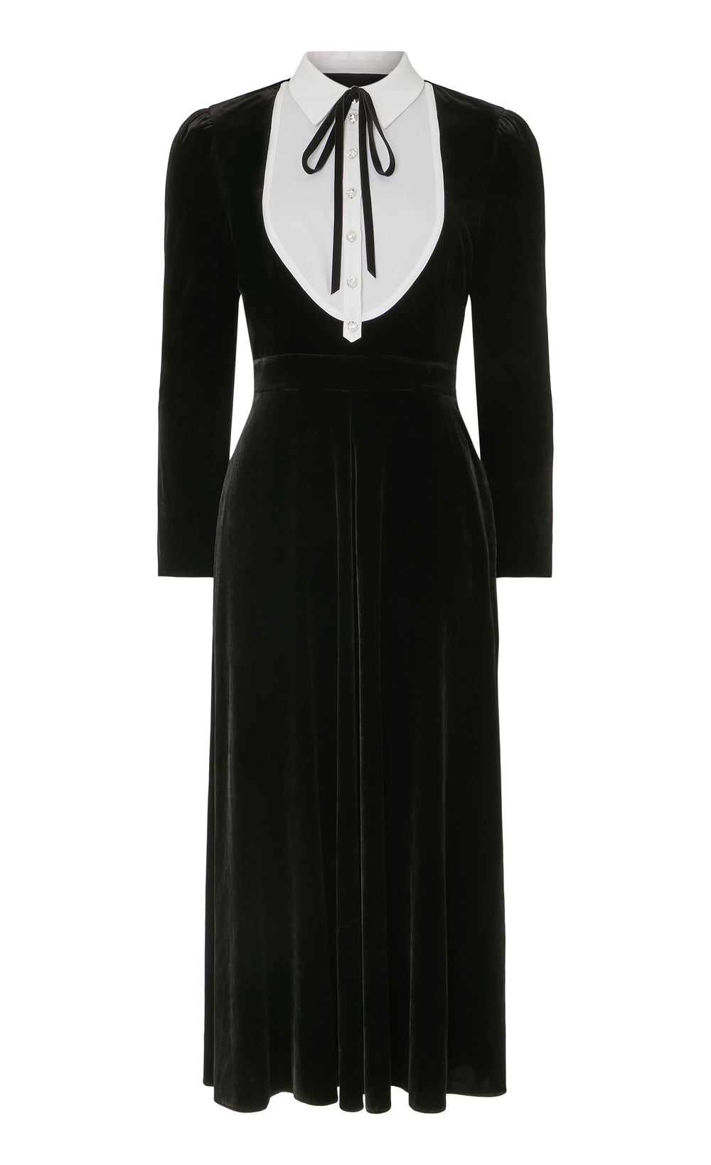 Pompidou Bib Dress - Black