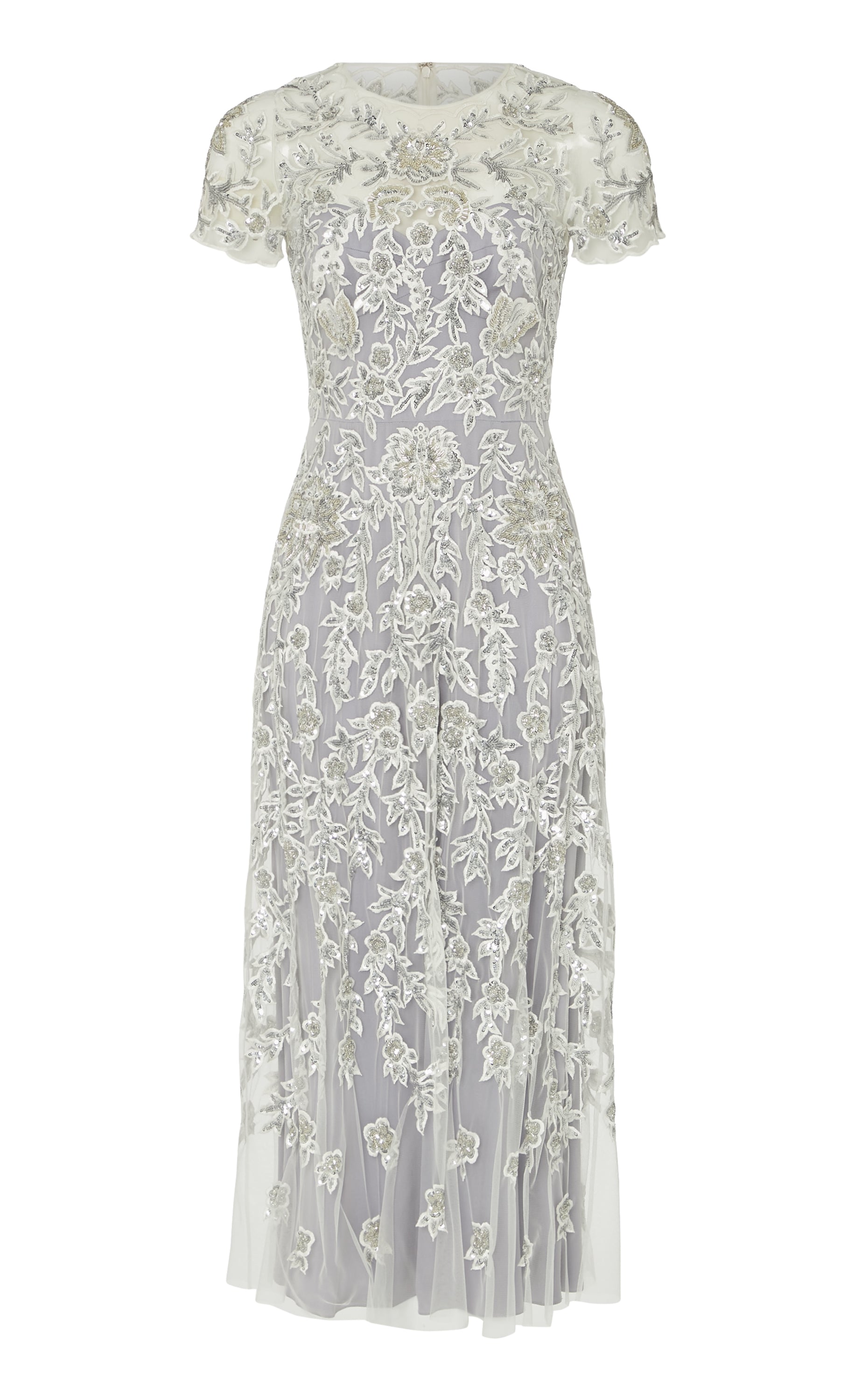 Genevieve Dress - Silver