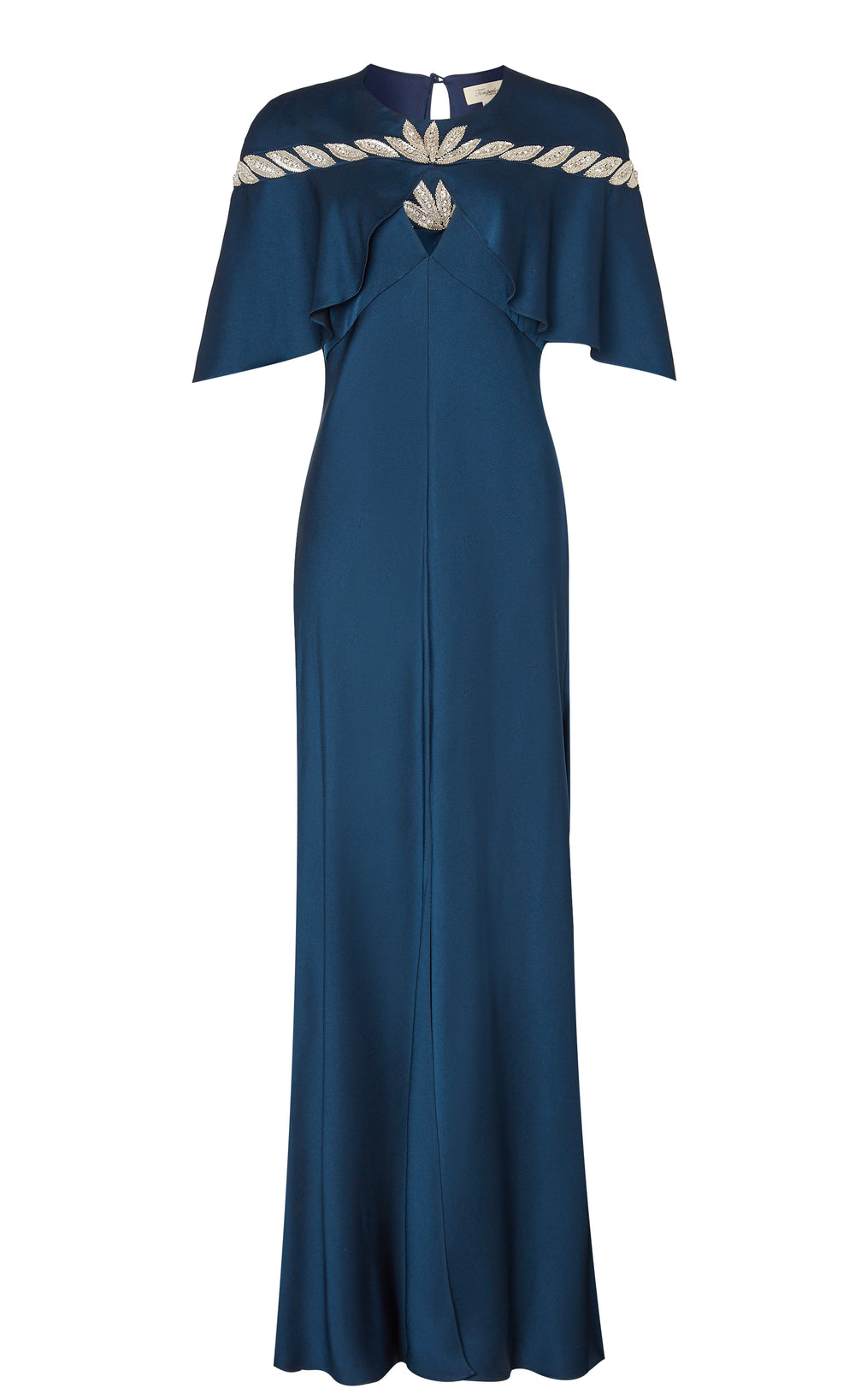 Vine Cape Gown - Midnight