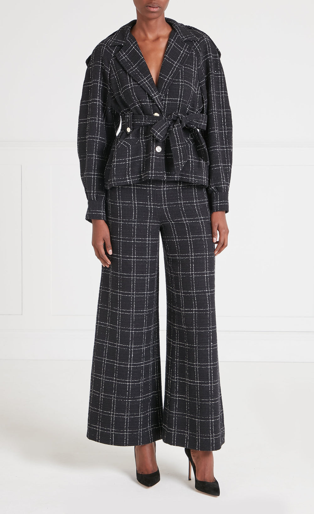 Colonel Trousers - Black Check