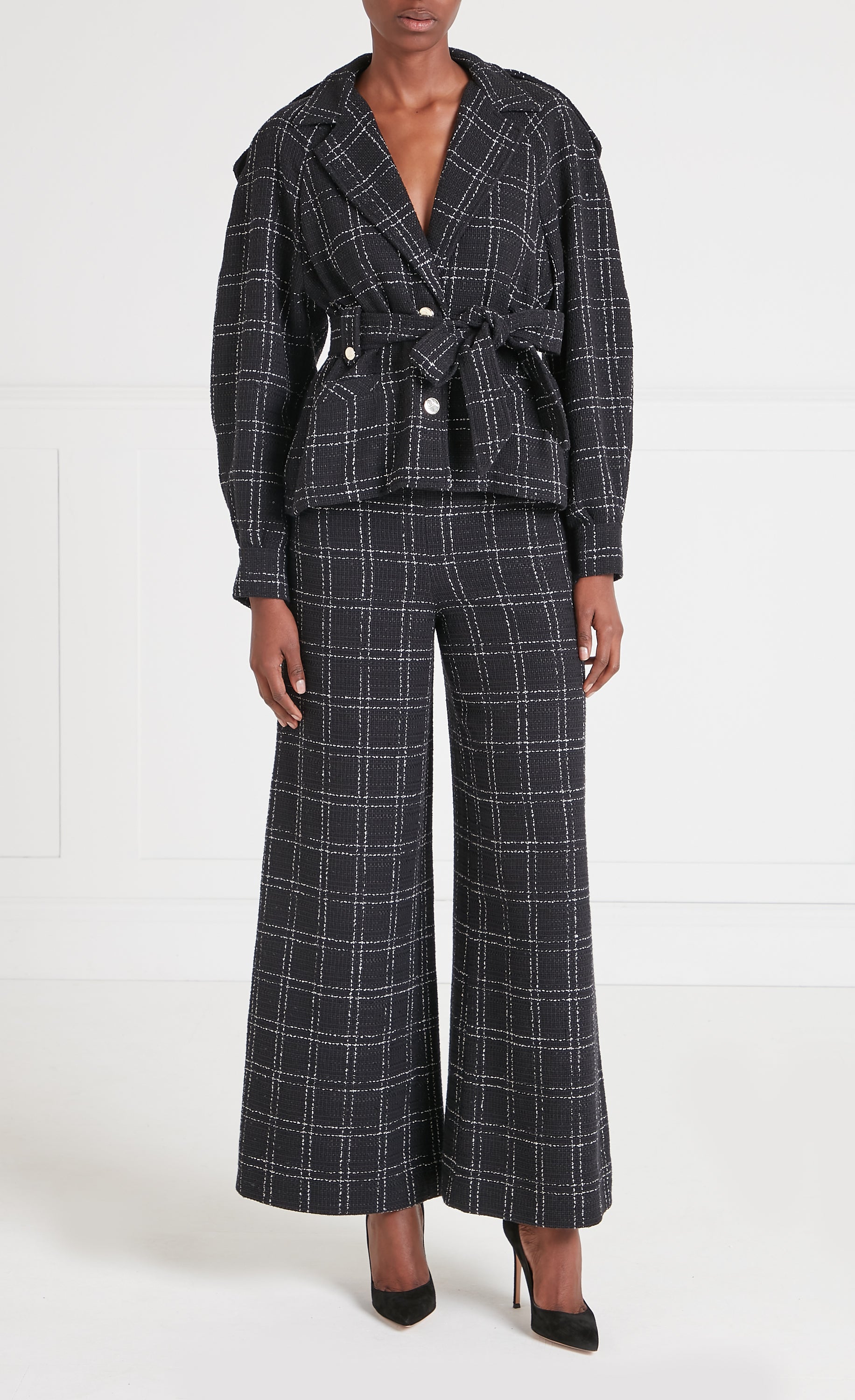 Colonel Trousers - Black Check