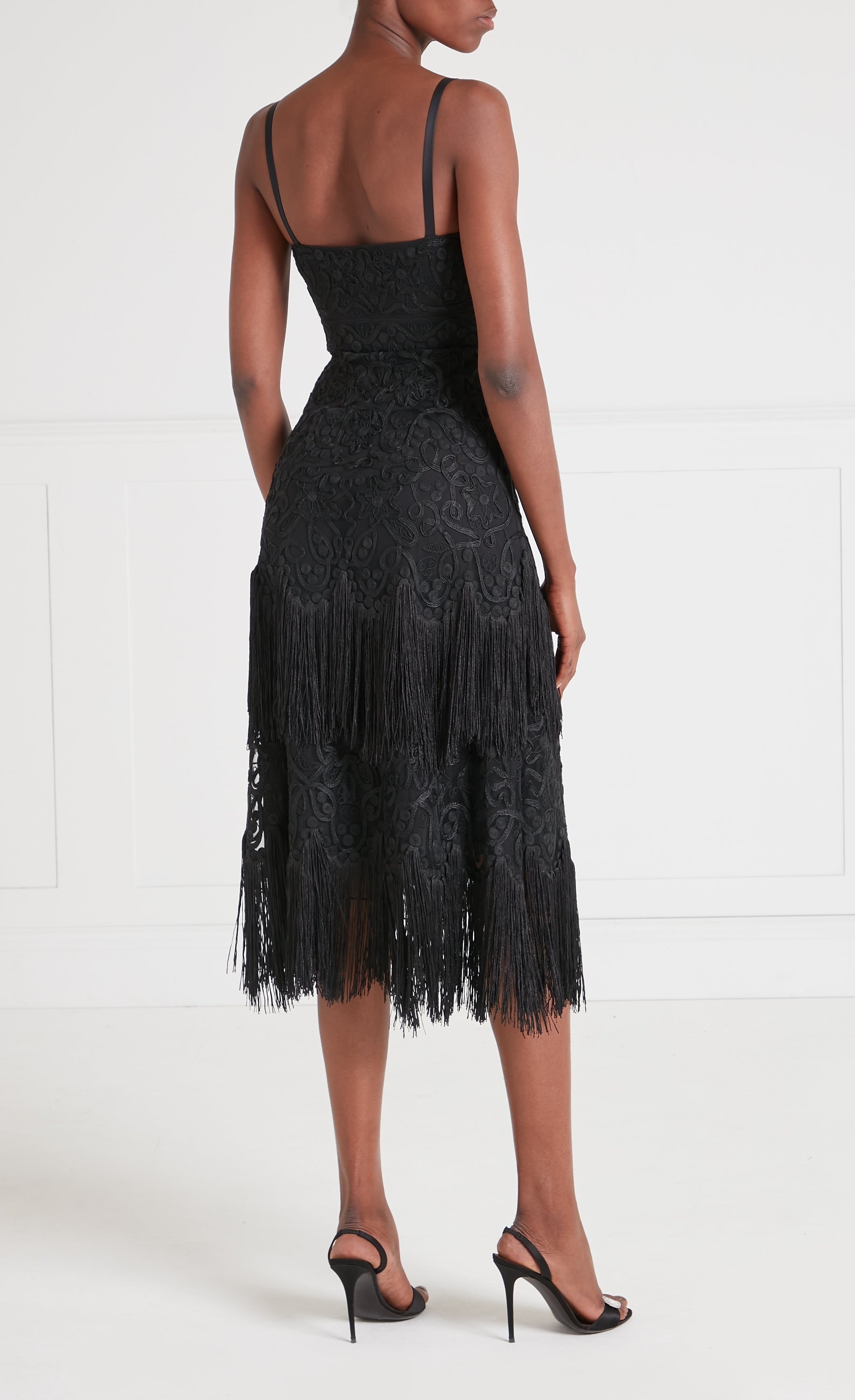Cordelle Tassel Dress - Black | Dresses & Jumpsuits | Temperley London Temperley London (UK) Cordelle Tassel Dress - Black | Dresses & Jumpsuits | Temperley London Temperley London (UK)