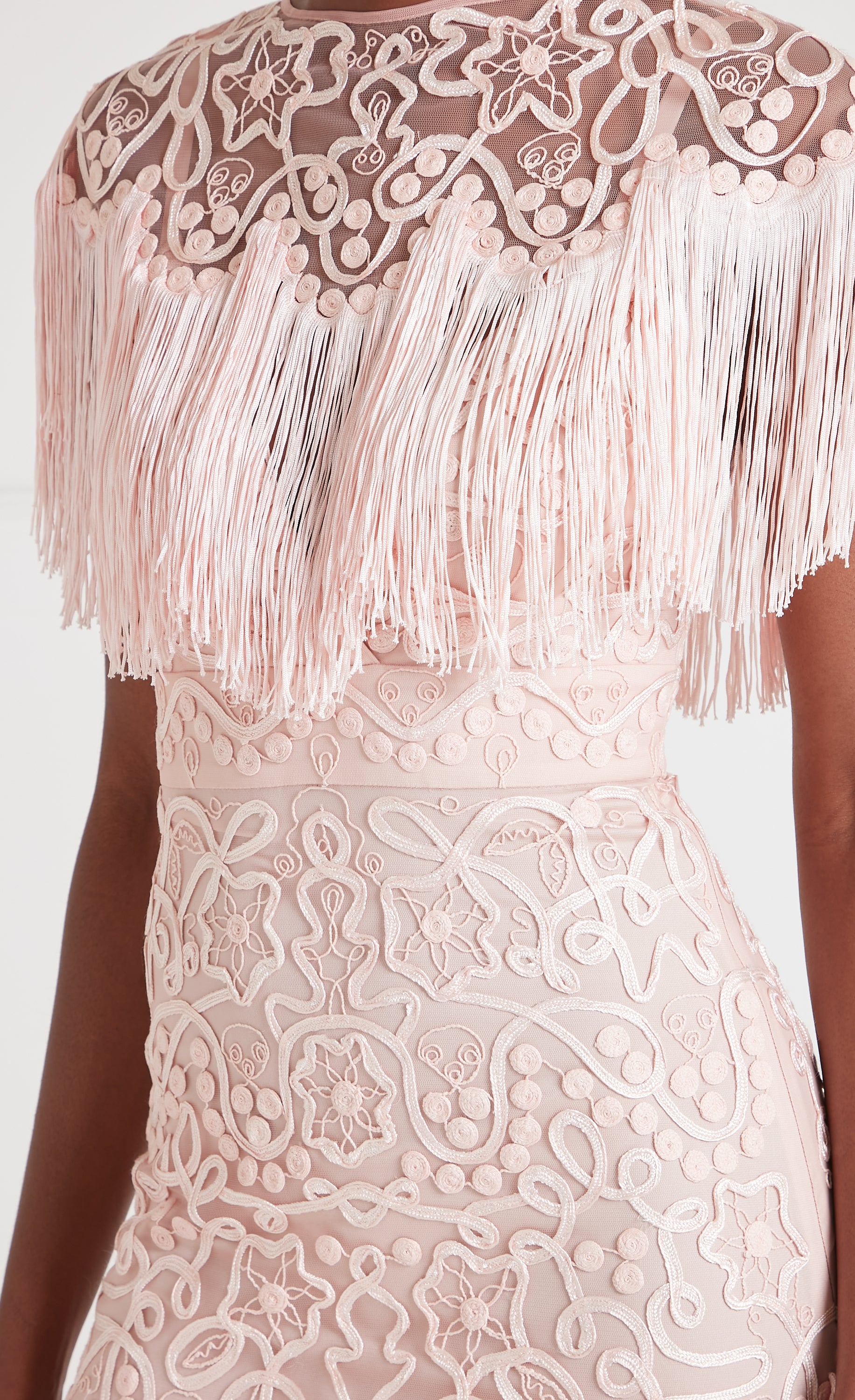 Cordelle Tassel Dress - Pink