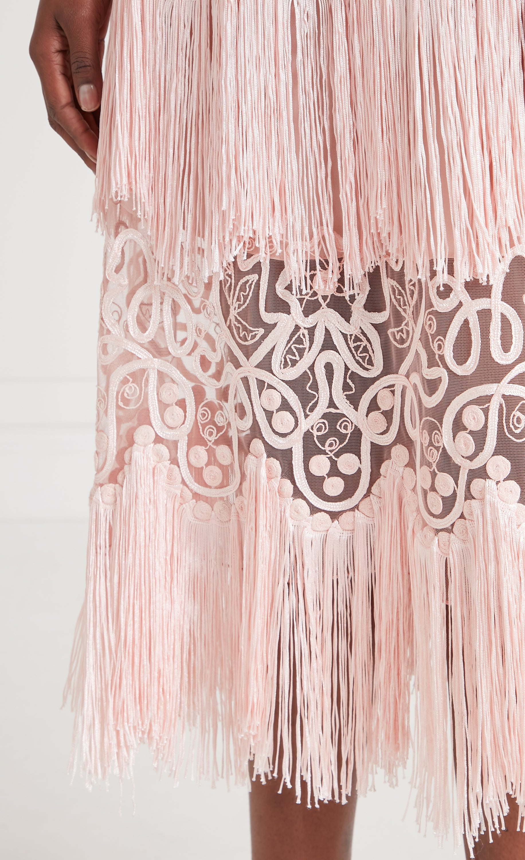 Cordelle Tassel Dress - Pink | Dresses & Jumpsuits | Temperley London Temperley London (UK) Cordelle Tassel Dress - Pink | Dresses & Jumpsuits | Temperley London Temperley London (UK)