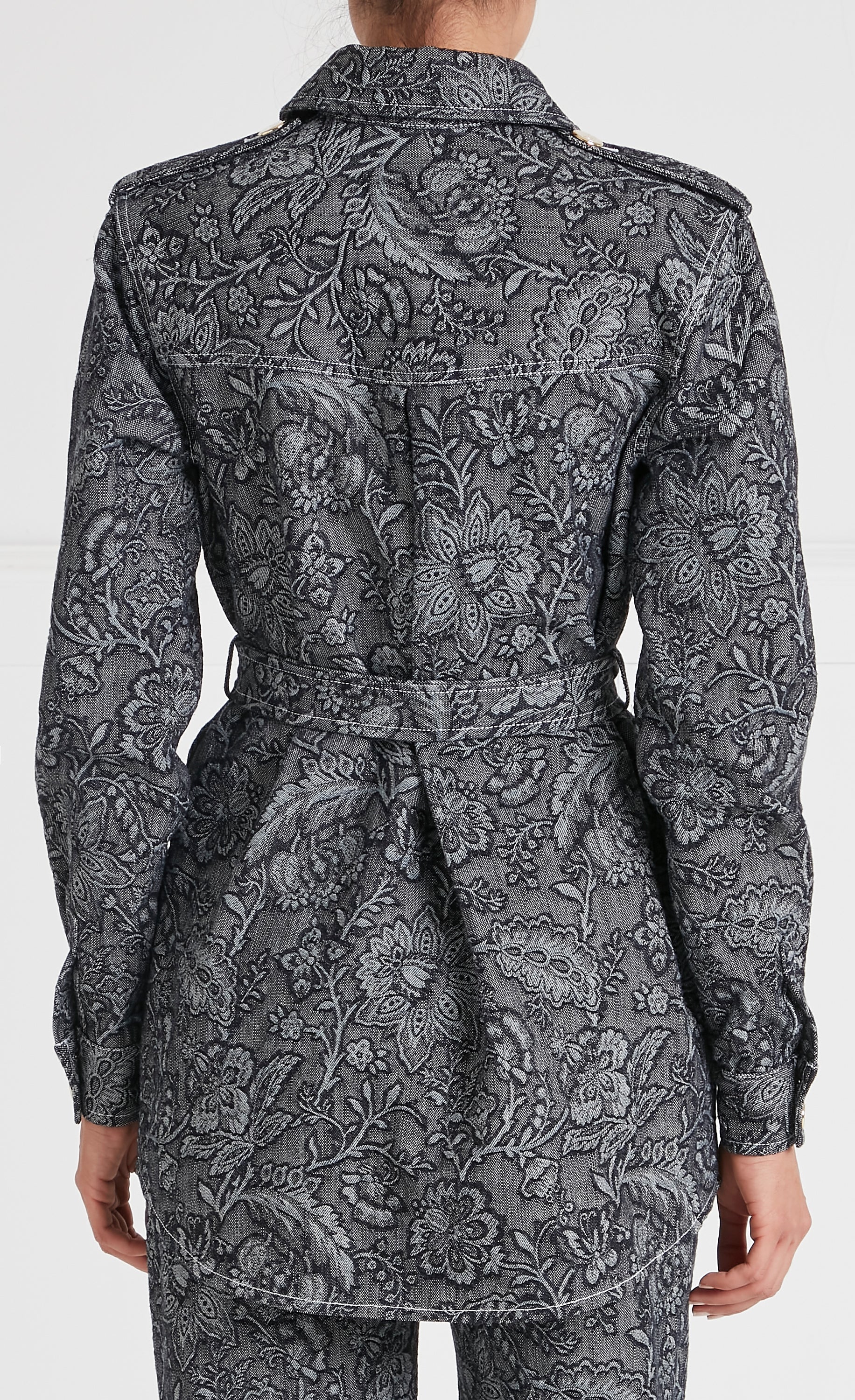 Francis Denim Shirt Jacket - Washed Black