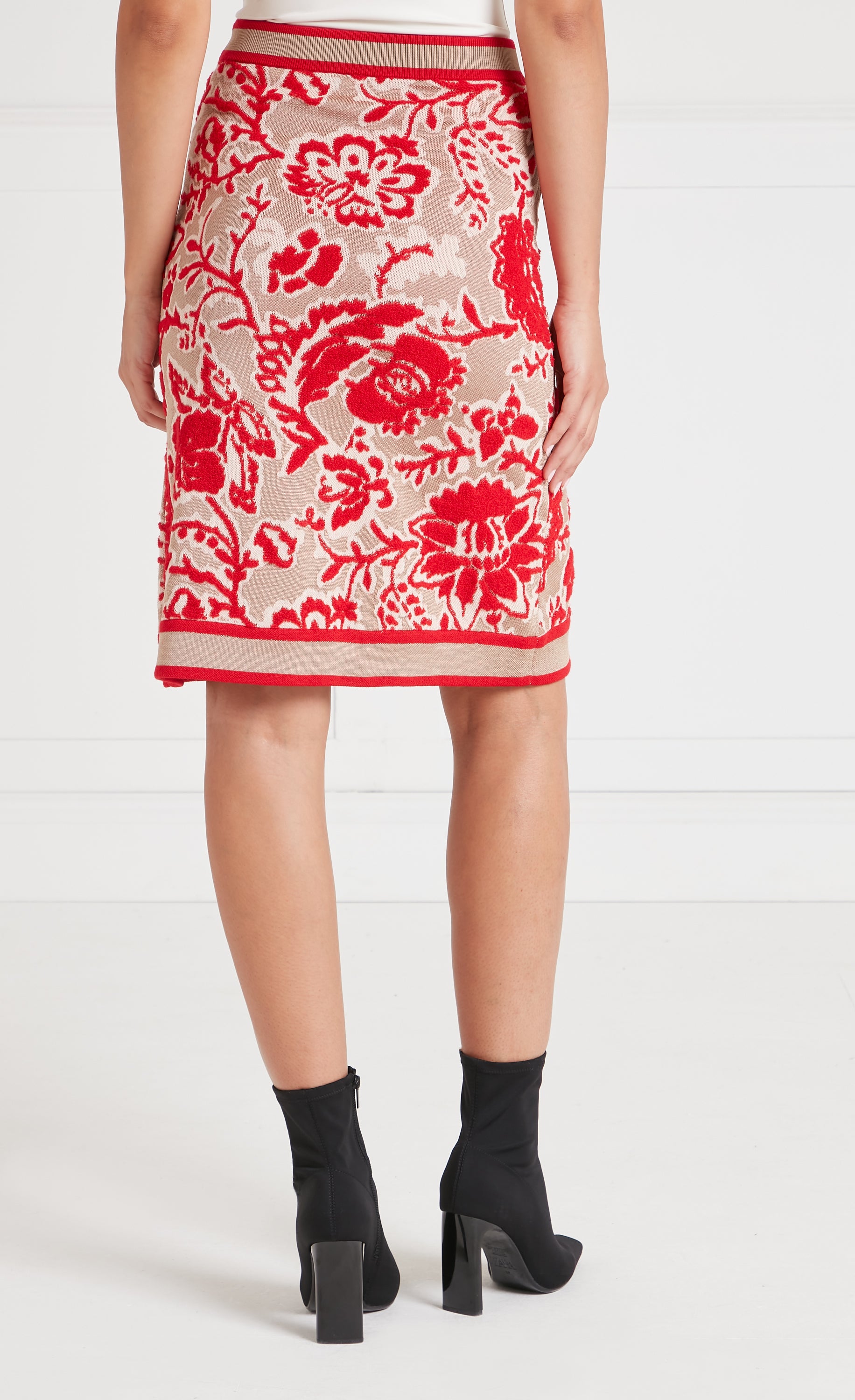 Francis Knit Skirt - Oatmeal Mix