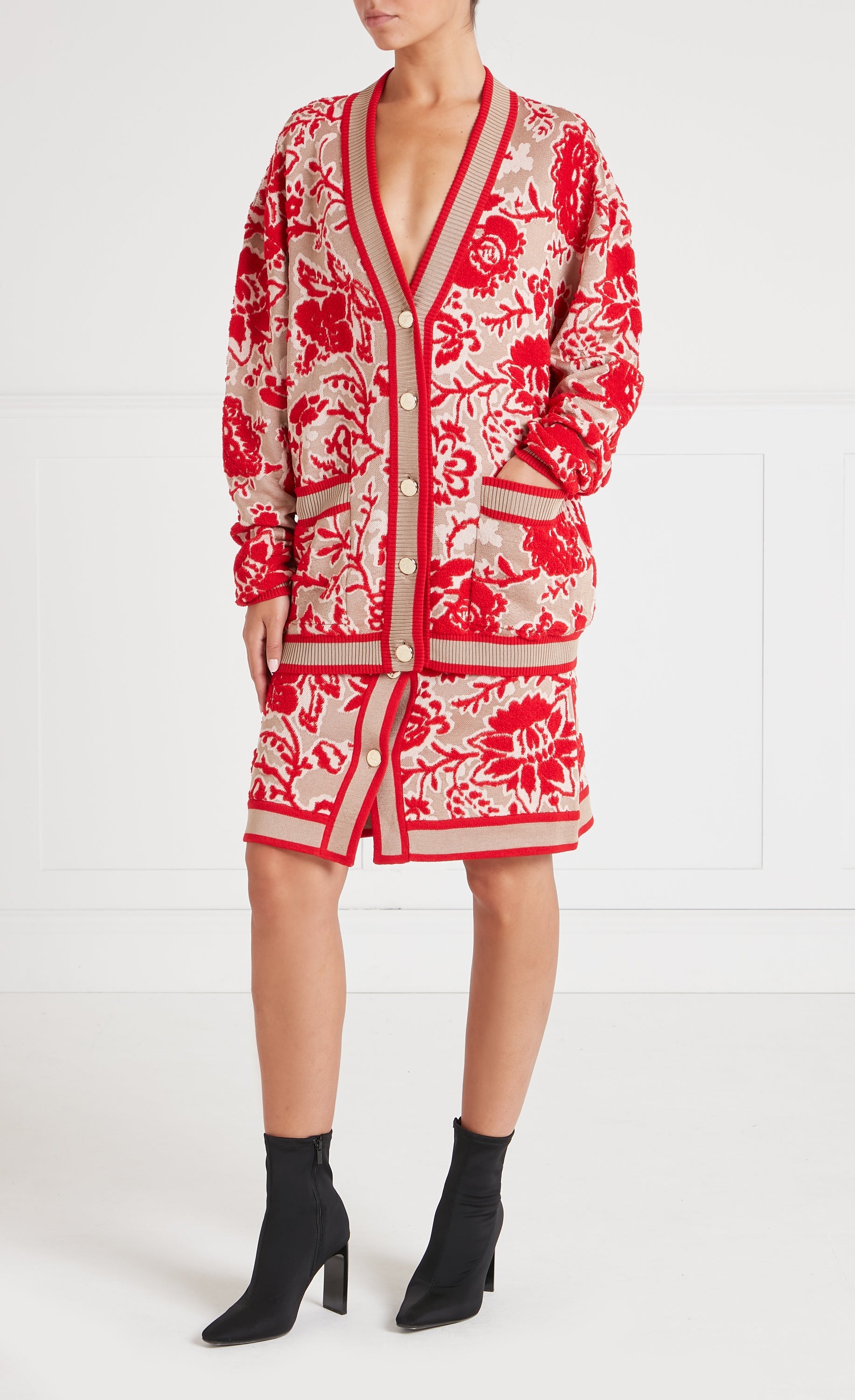 Francis Knit Cardigan - Oatmeal Mix