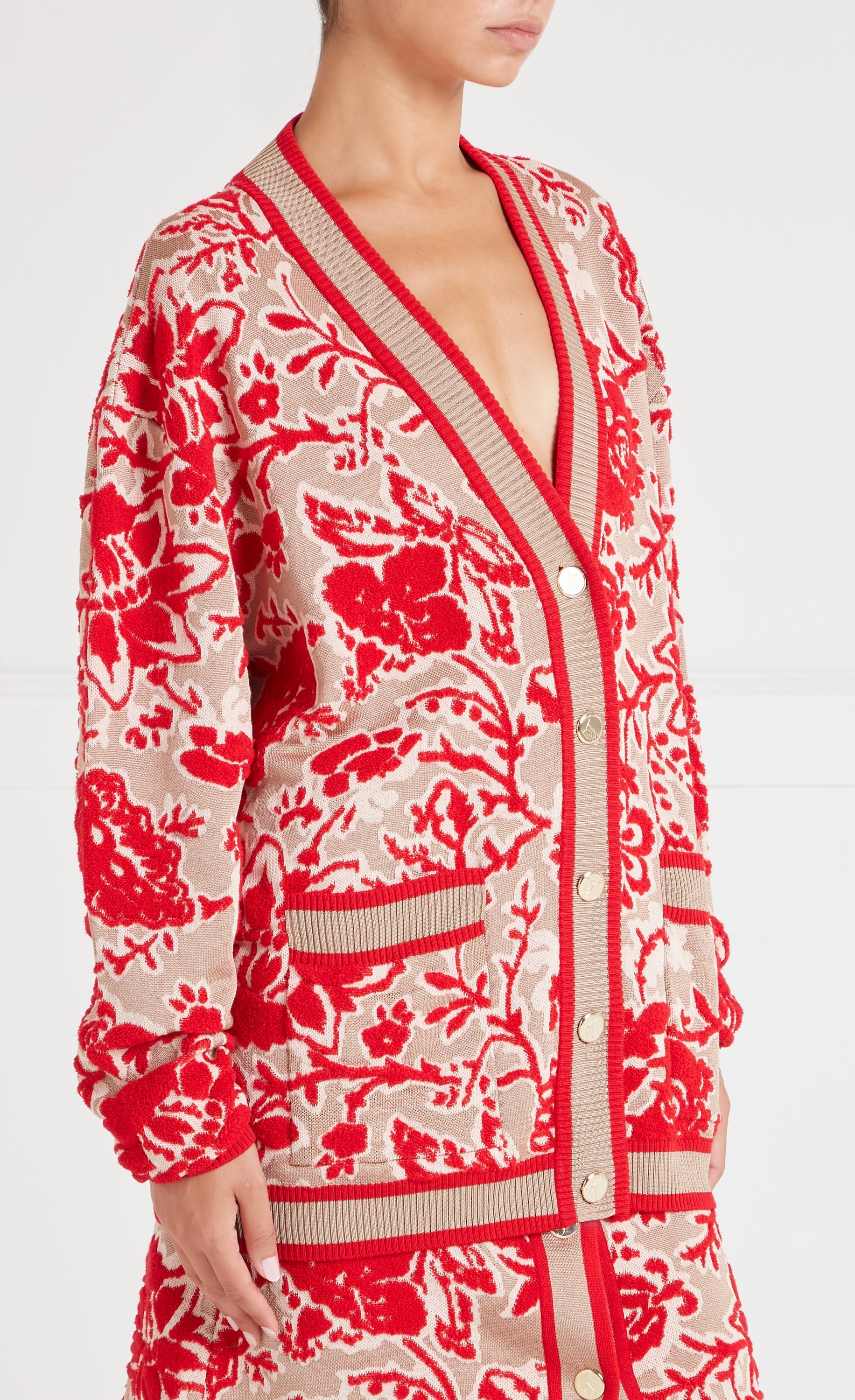 Francis Knit Cardigan - Oatmeal Mix