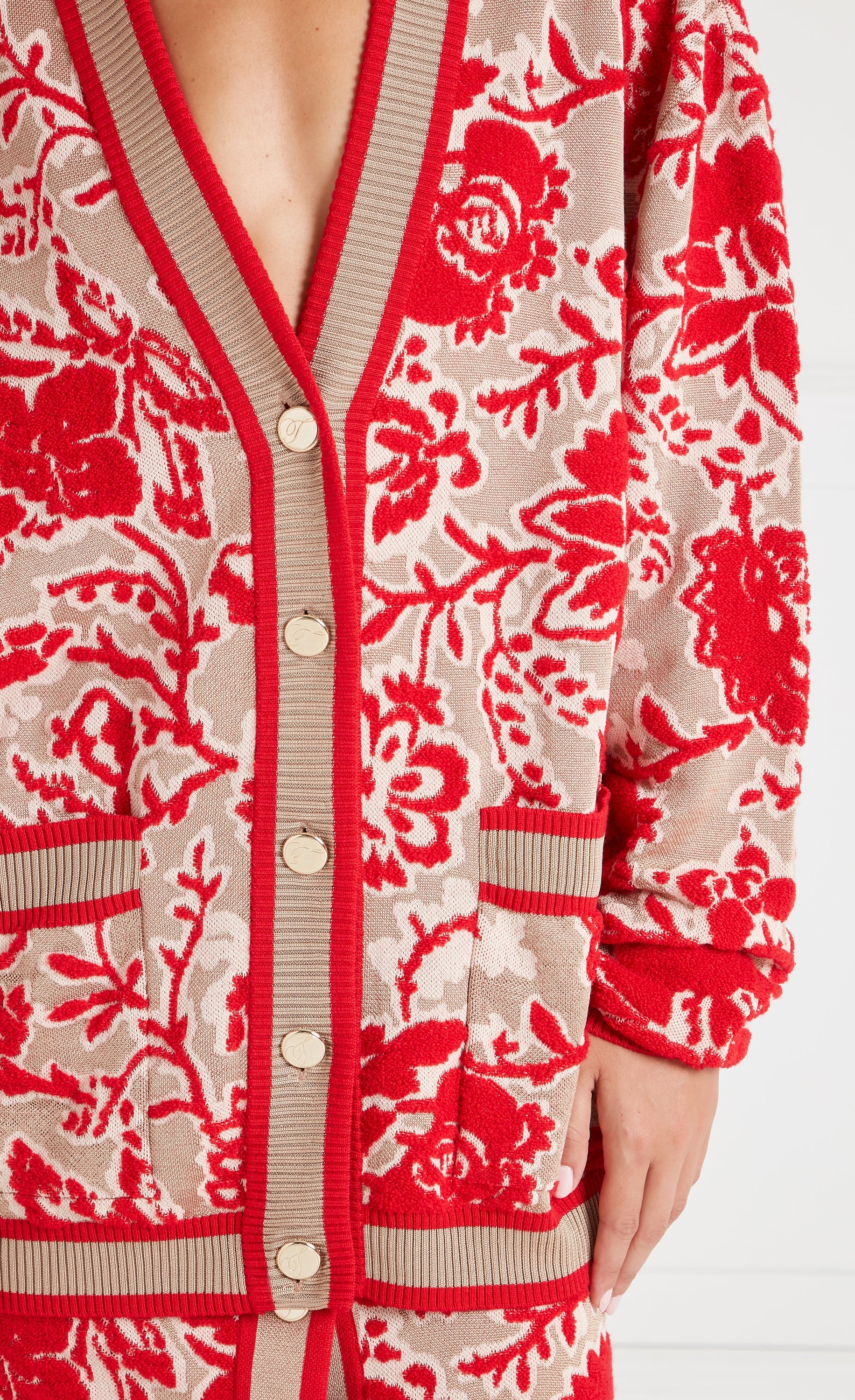 Francis Knit Cardigan - Oatmeal Mix