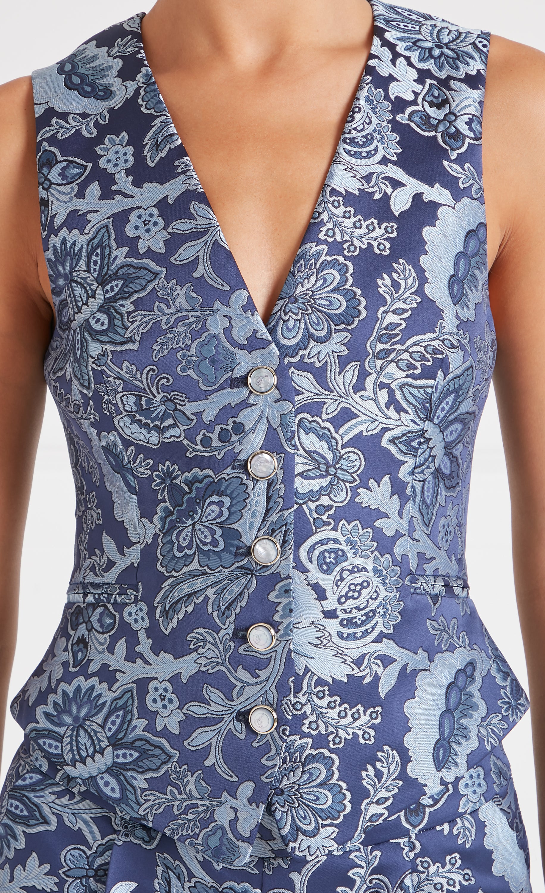 Francis Waistcoat - Navy