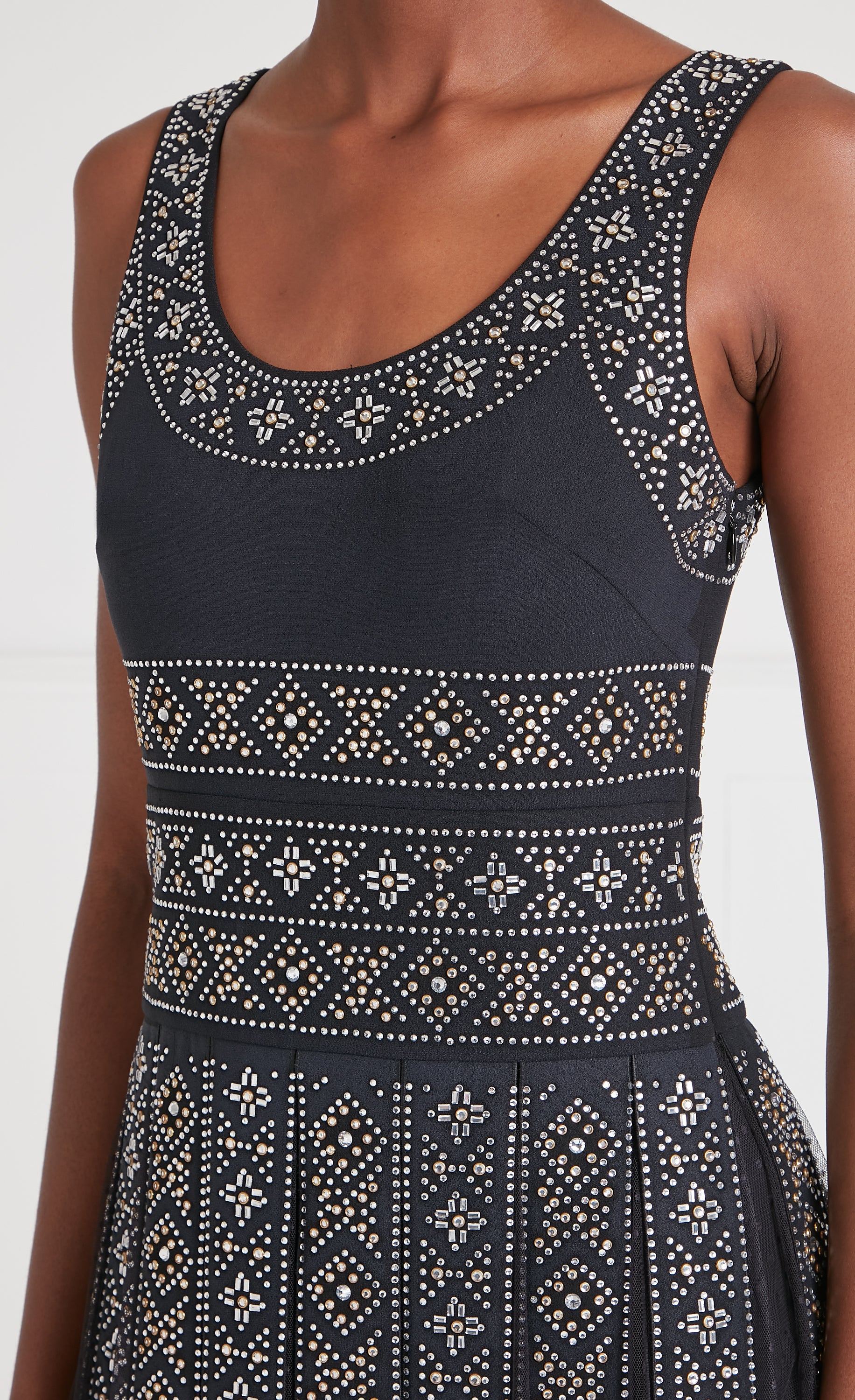 Gallantry Midi Dress - Black