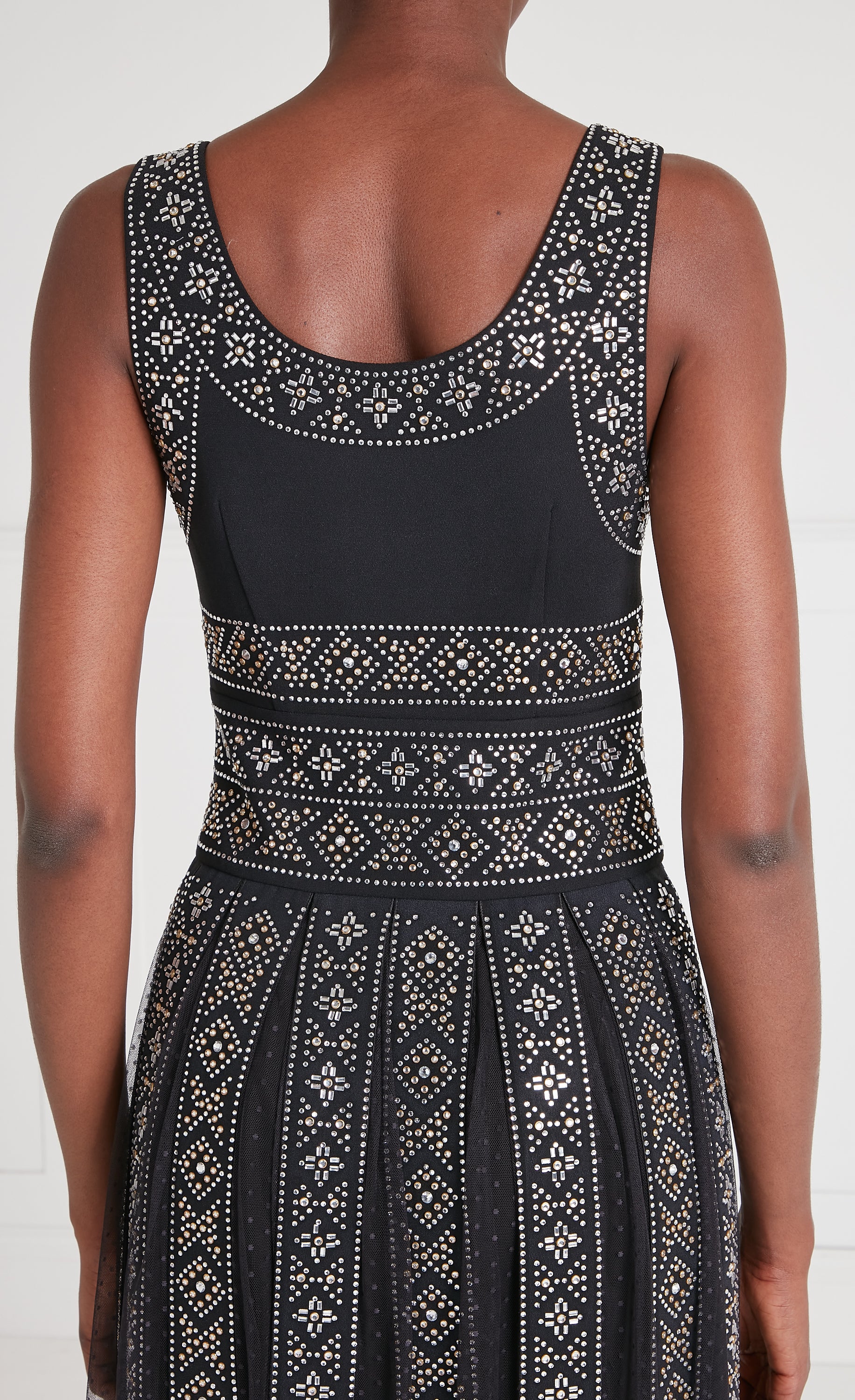 Gallantry Midi Dress - Black