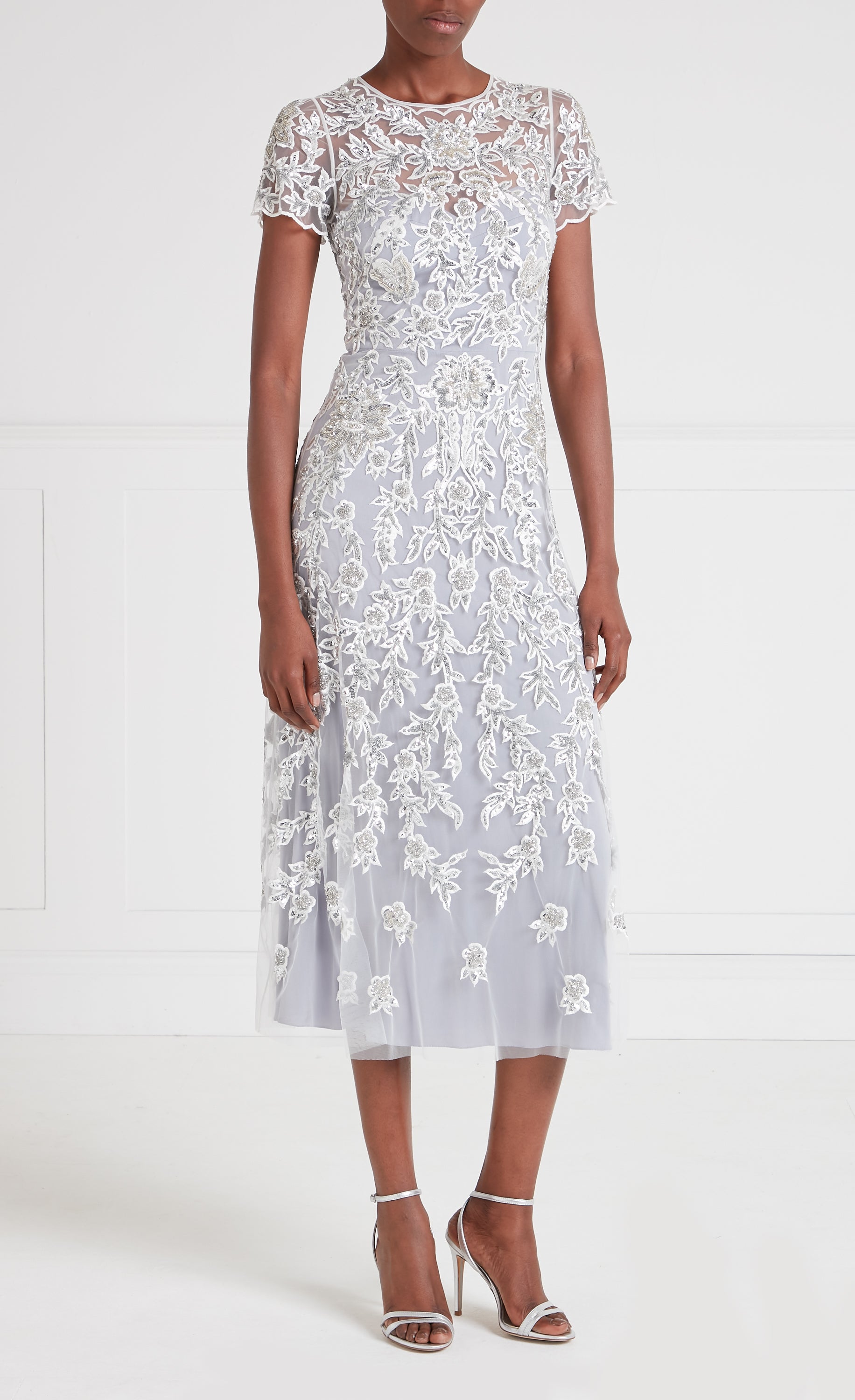 Genevieve Dress - Silver