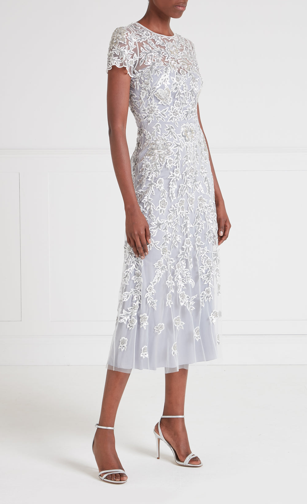 Genevieve Dress - Silver