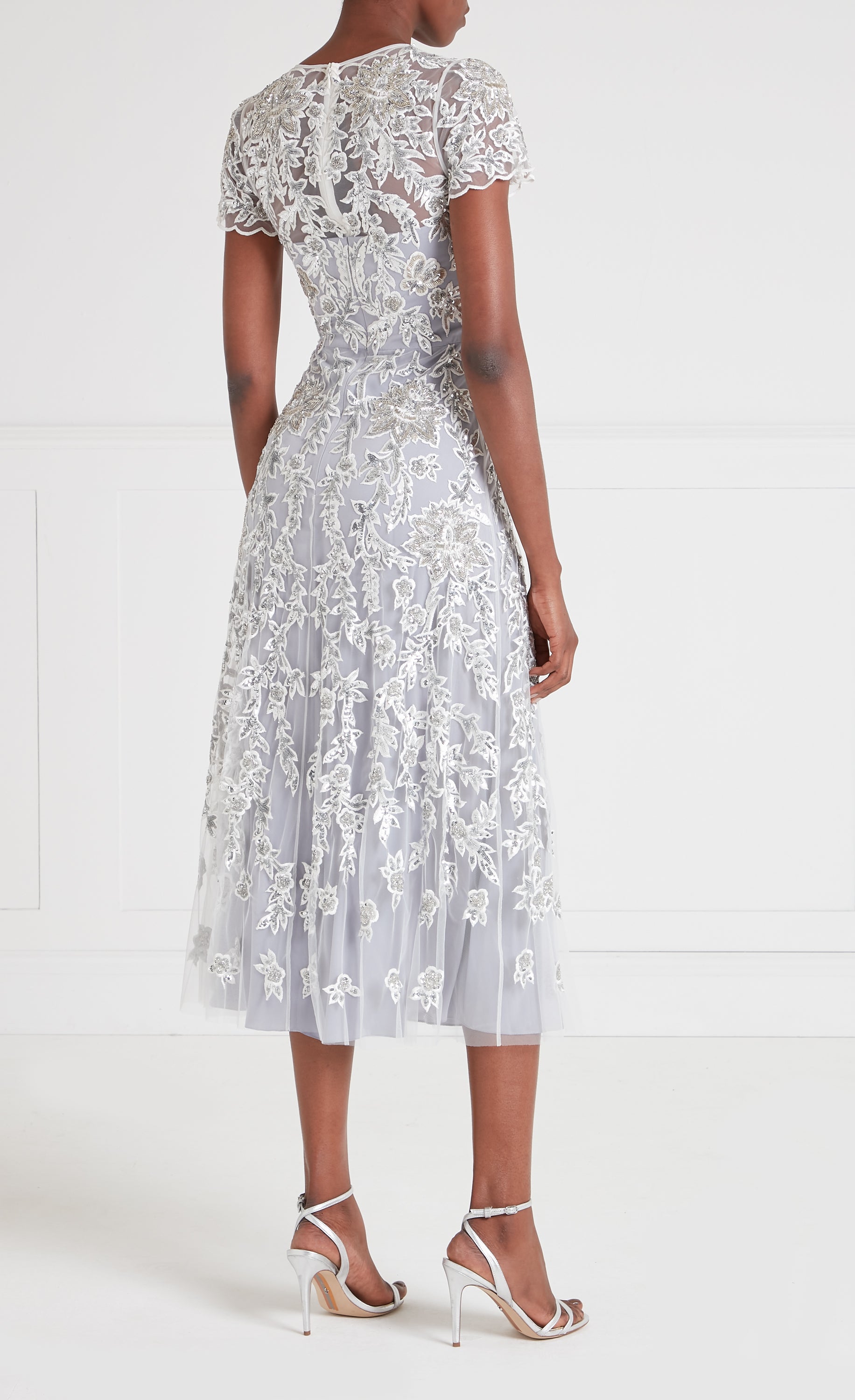 Genevieve Dress - Silver