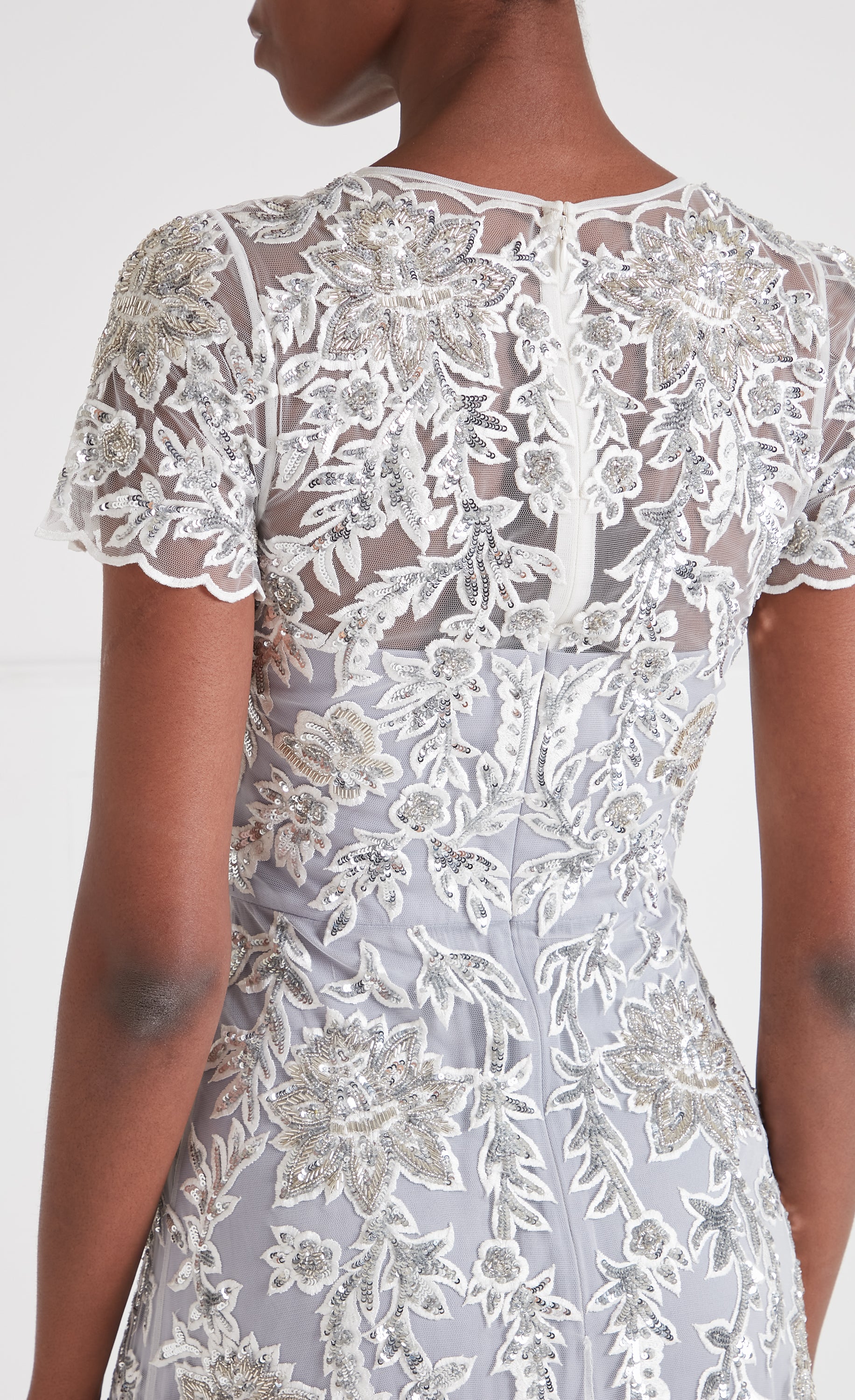 Genevieve Dress - Silver