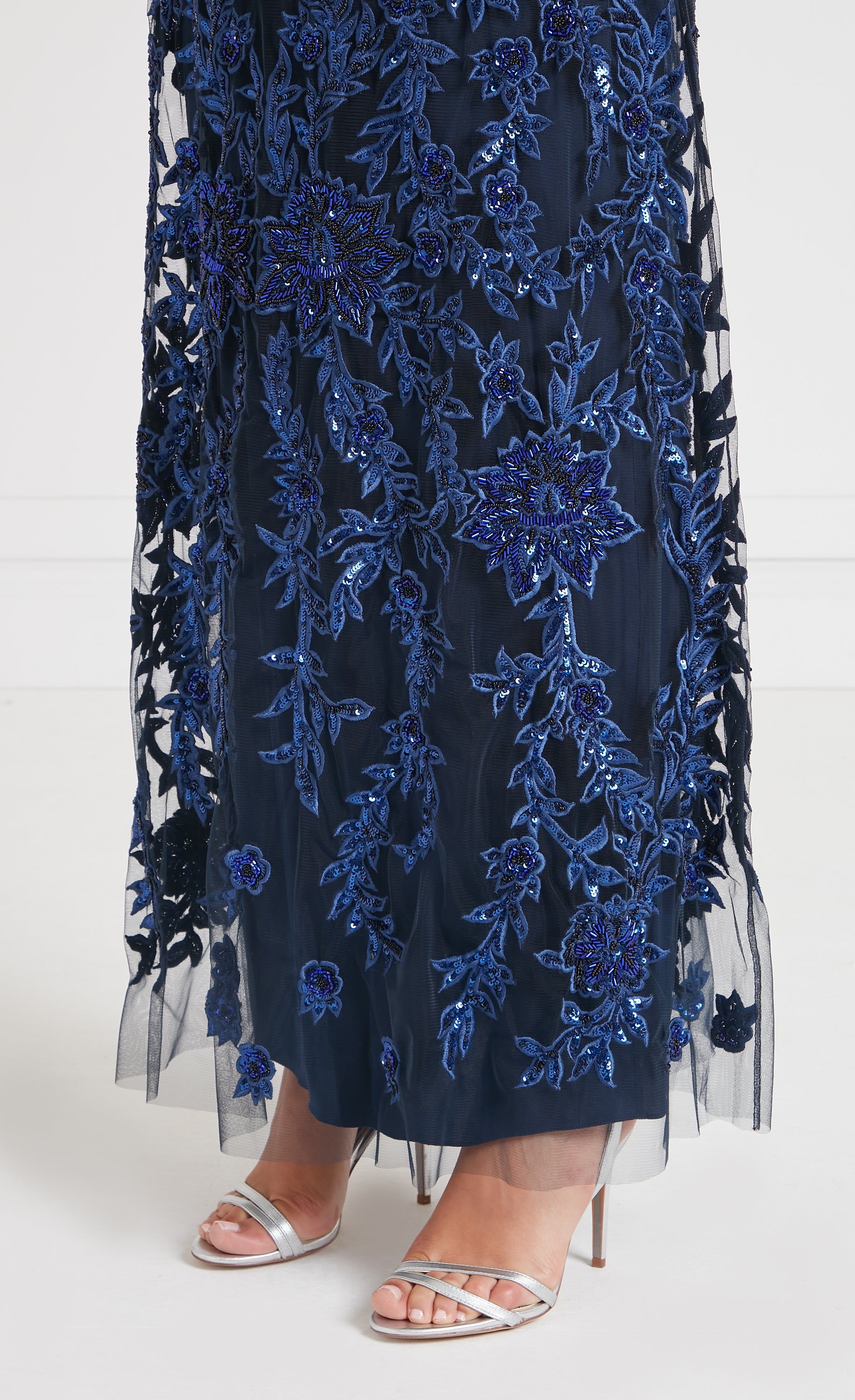 Genevieve Halter Gown - Midnight