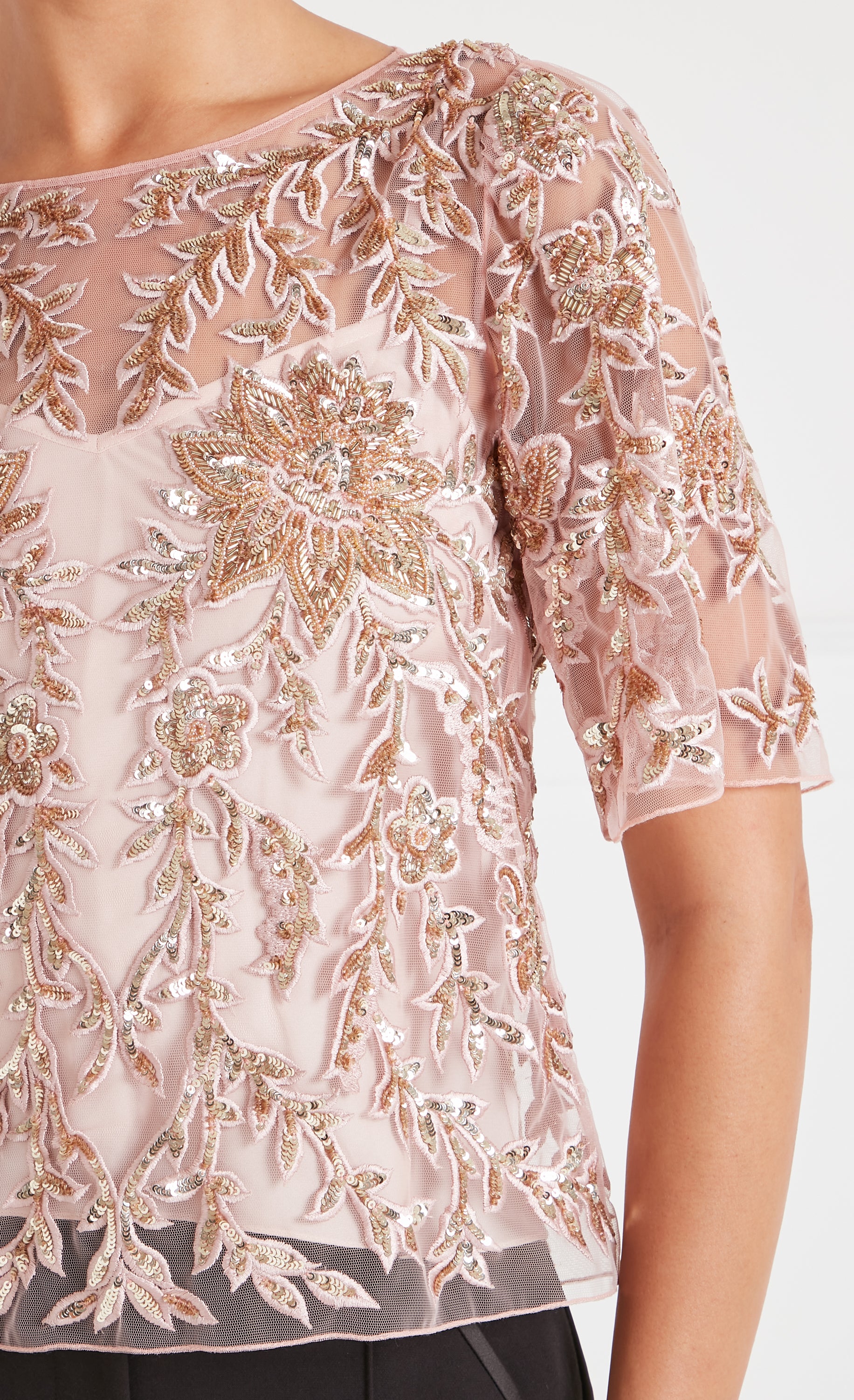 Genevieve Top - Rosewater