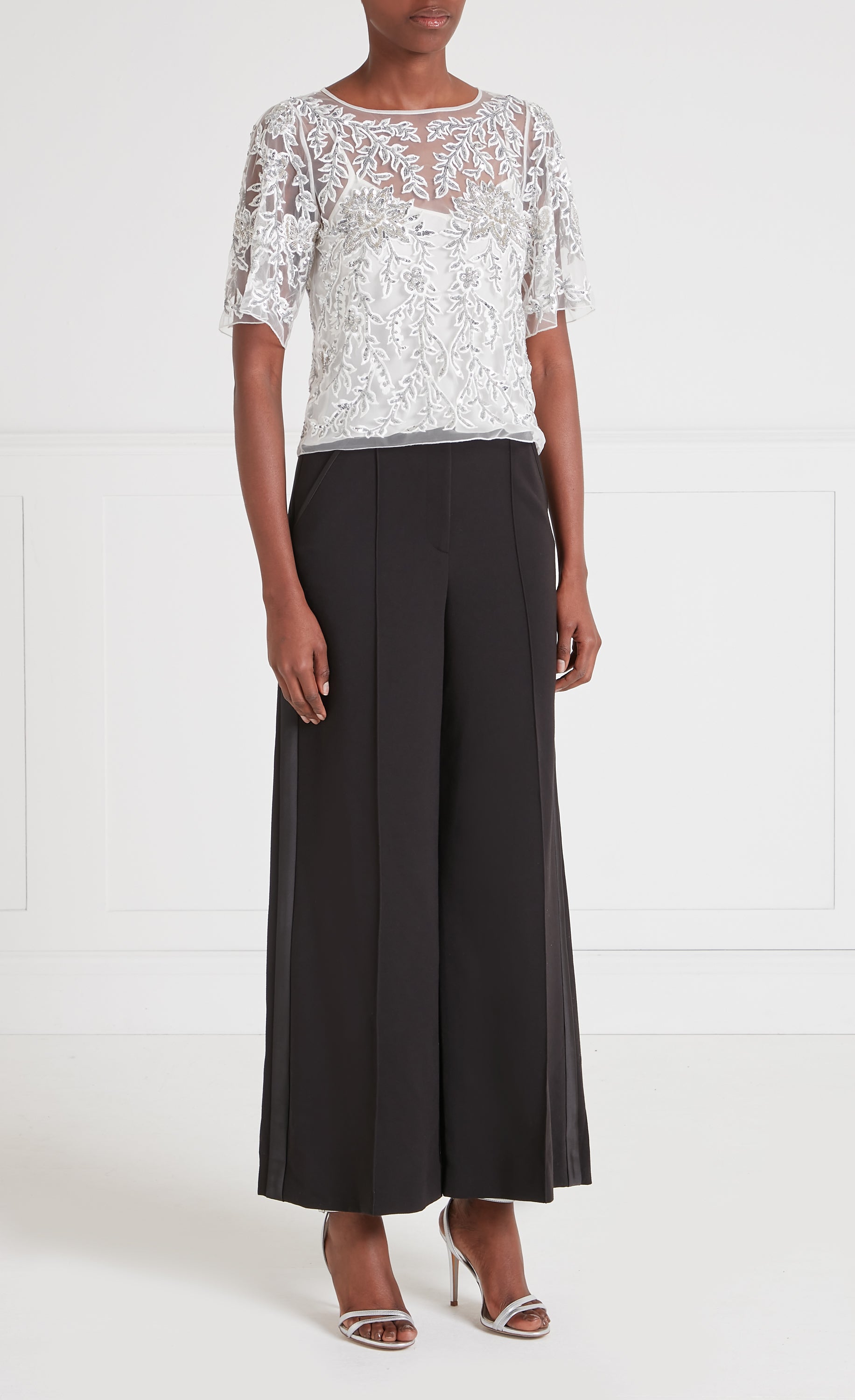 Genevieve Top - Silver