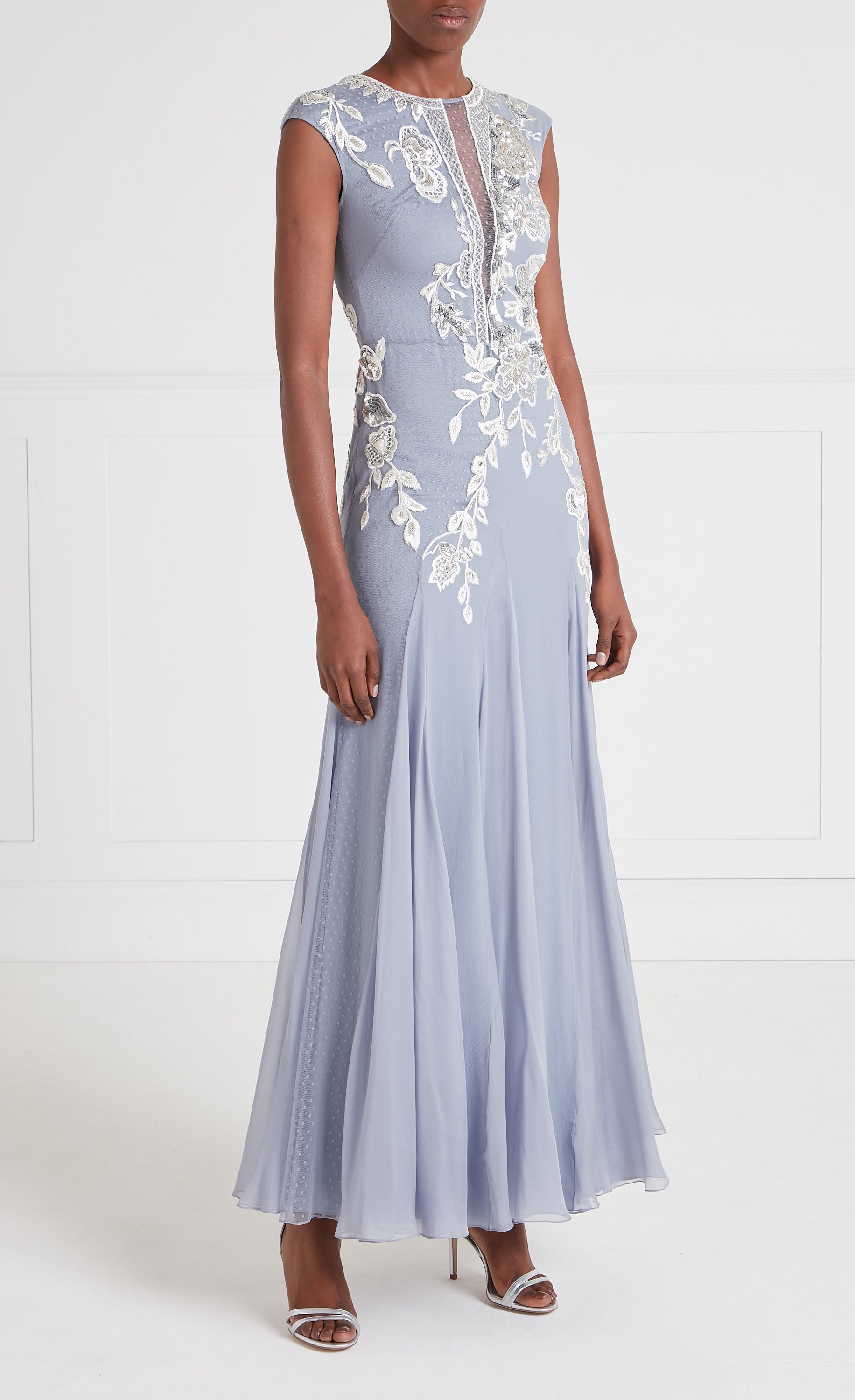 Lilly Gown - Silver