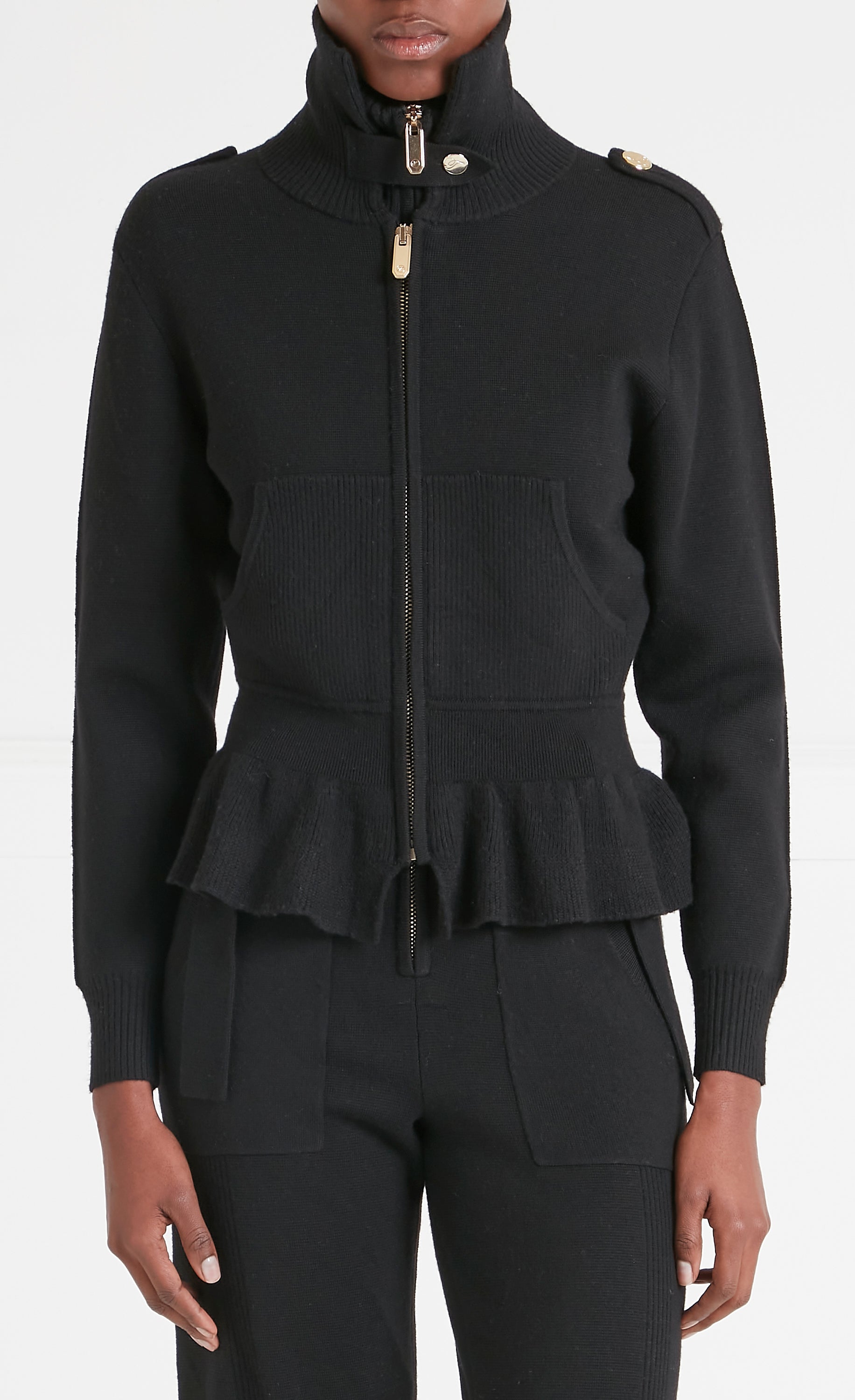 Napoleon Jacket - Black | Knitwear | Temperley London – Temperley