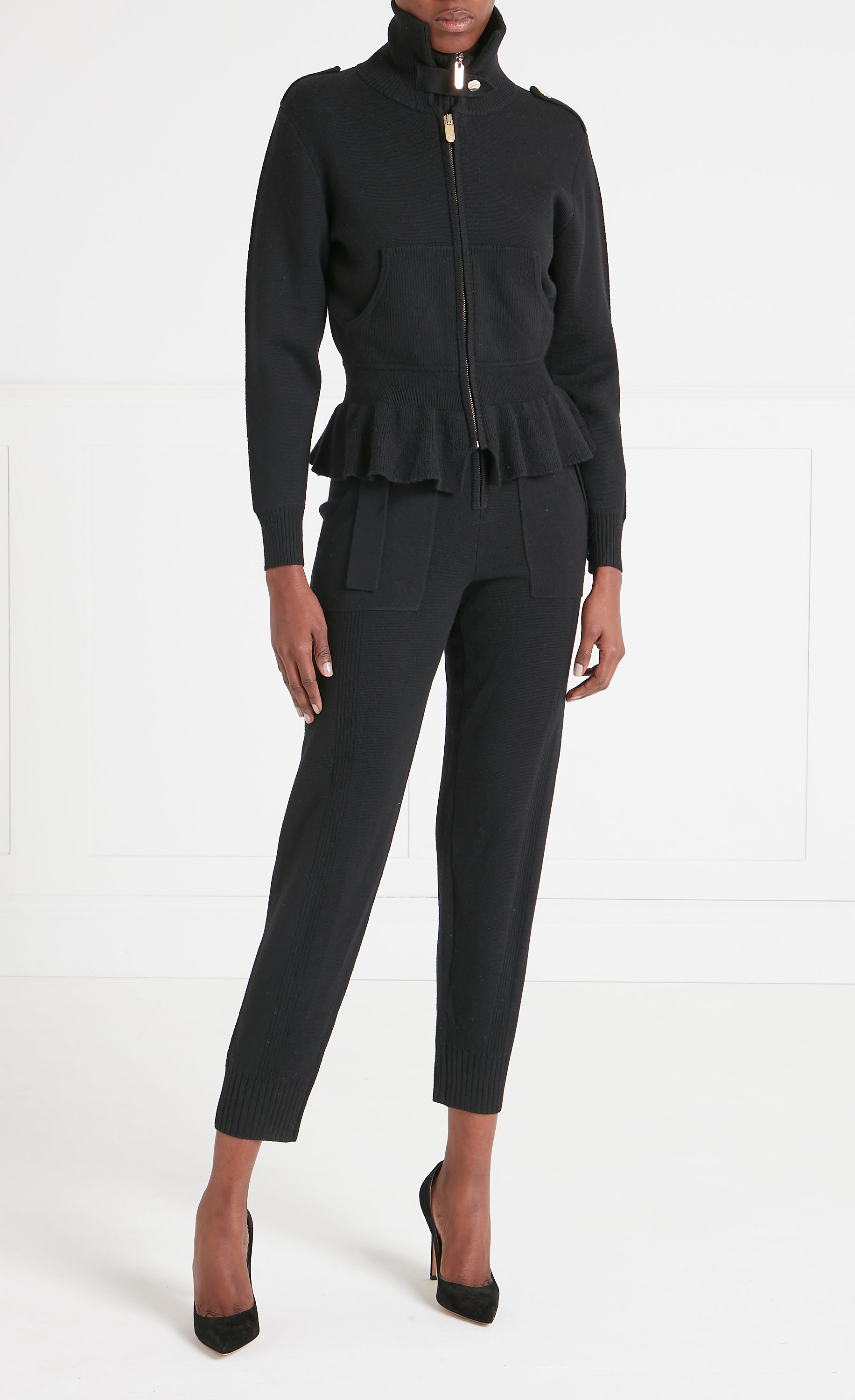 Napoleon Jacket - Black | Knitwear | Temperley London – Temperley