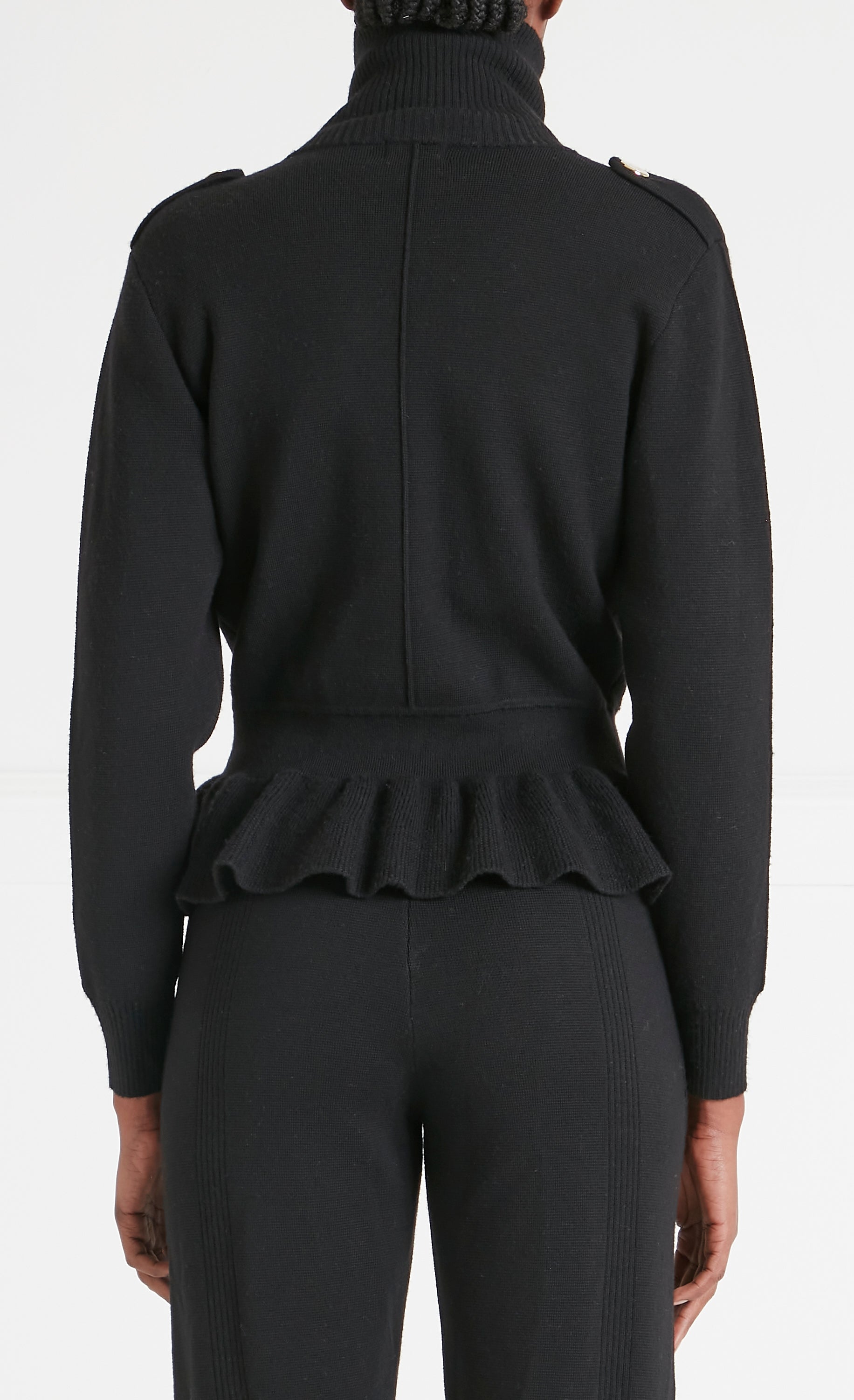 Napoleon Jacket - Black | Knitwear | Temperley London – Temperley Napoleon Jacket - Black | Knitwear | Temperley London – Temperley