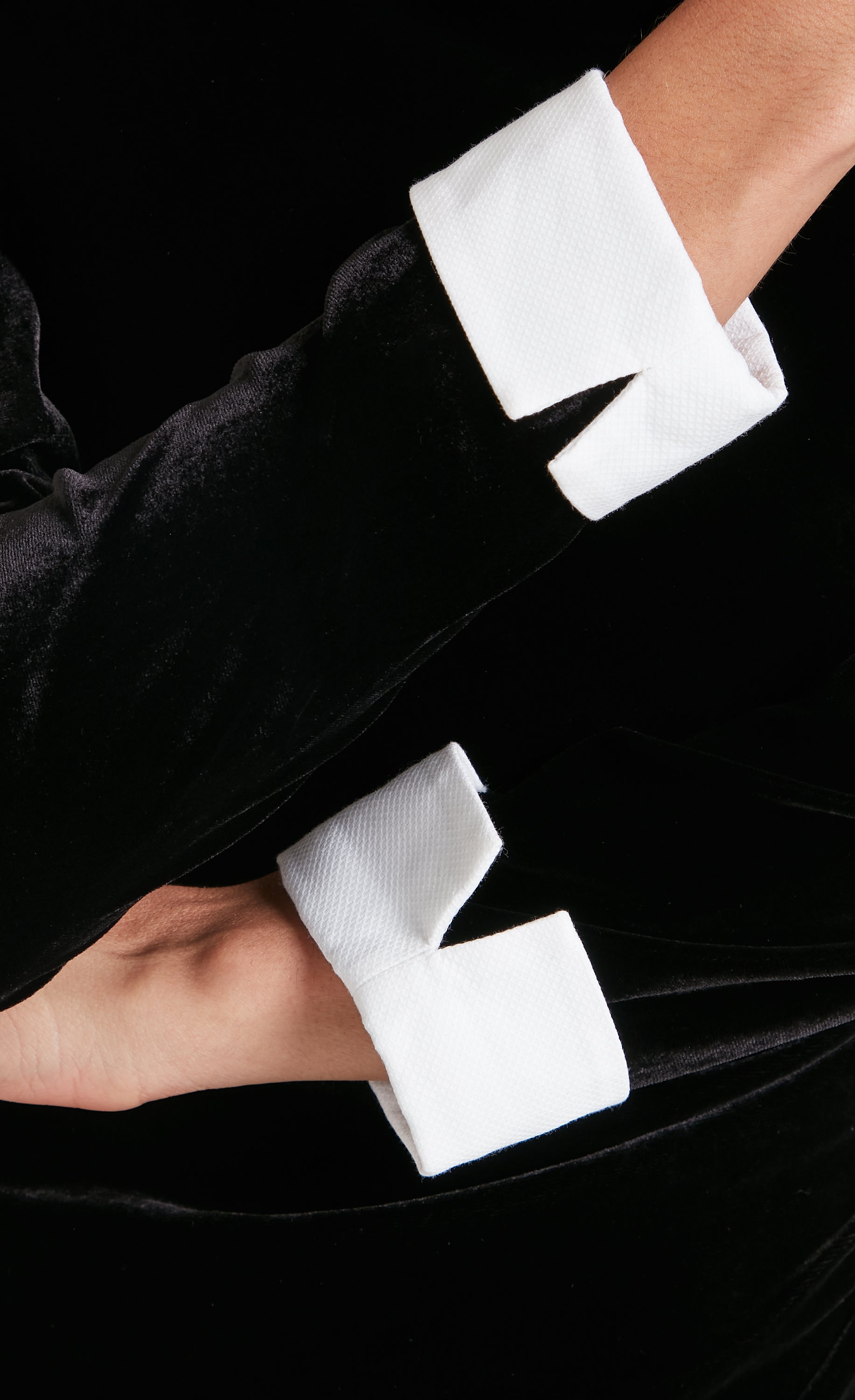 Pompidou Draped Dress - Black