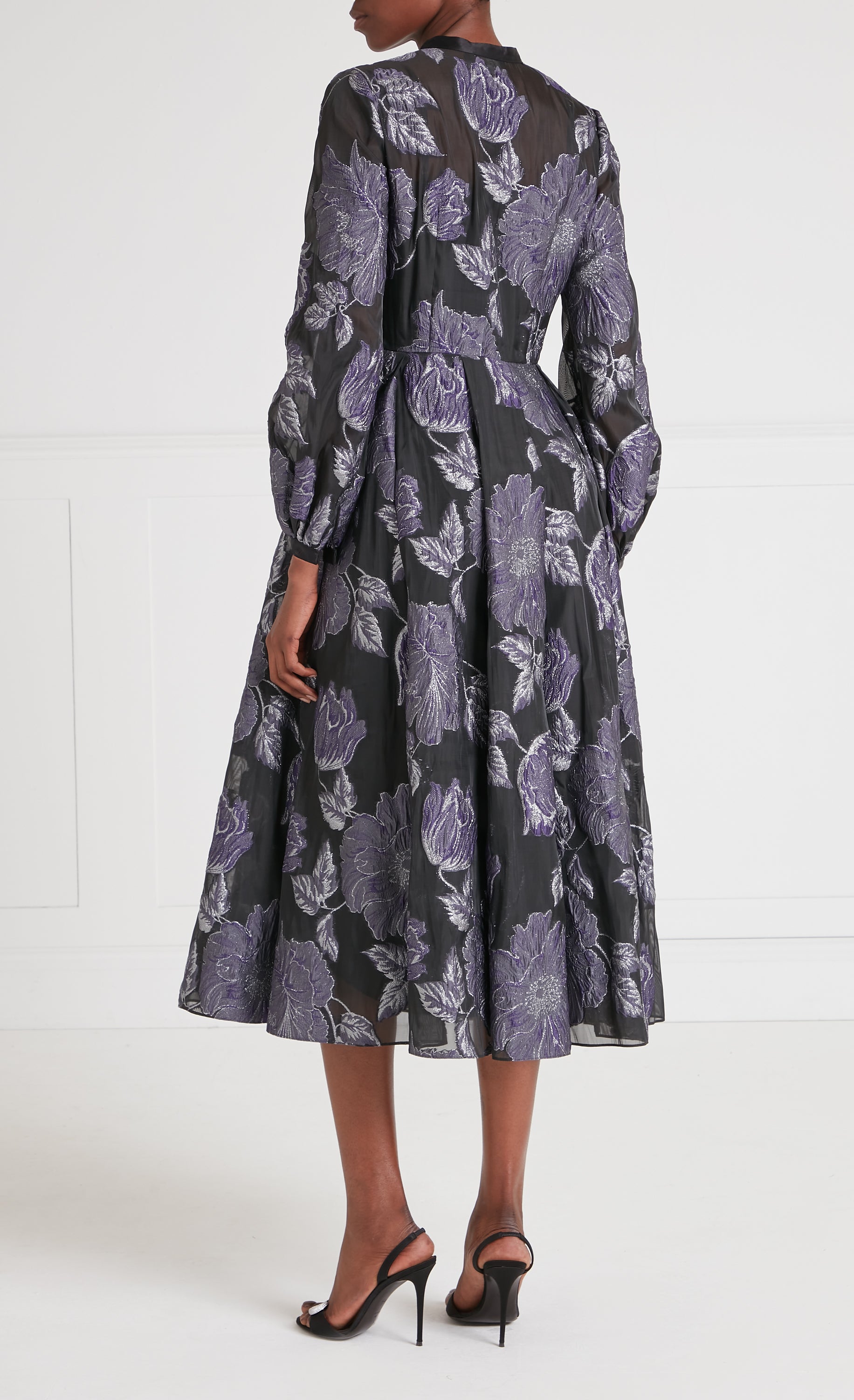 Bridget Cocktail Dress - Black/Silver