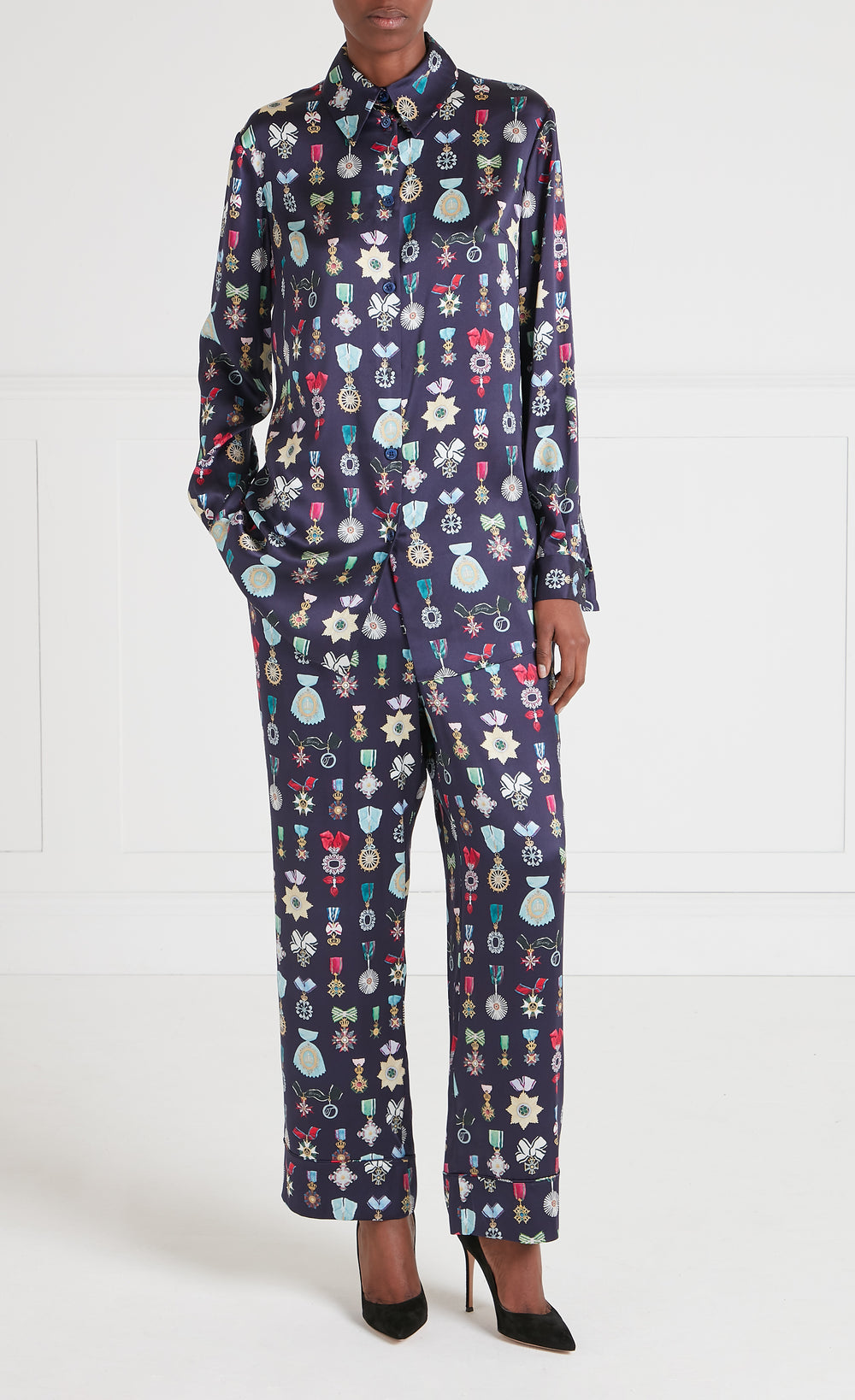 Gloriette Trousers - Harbour Blue