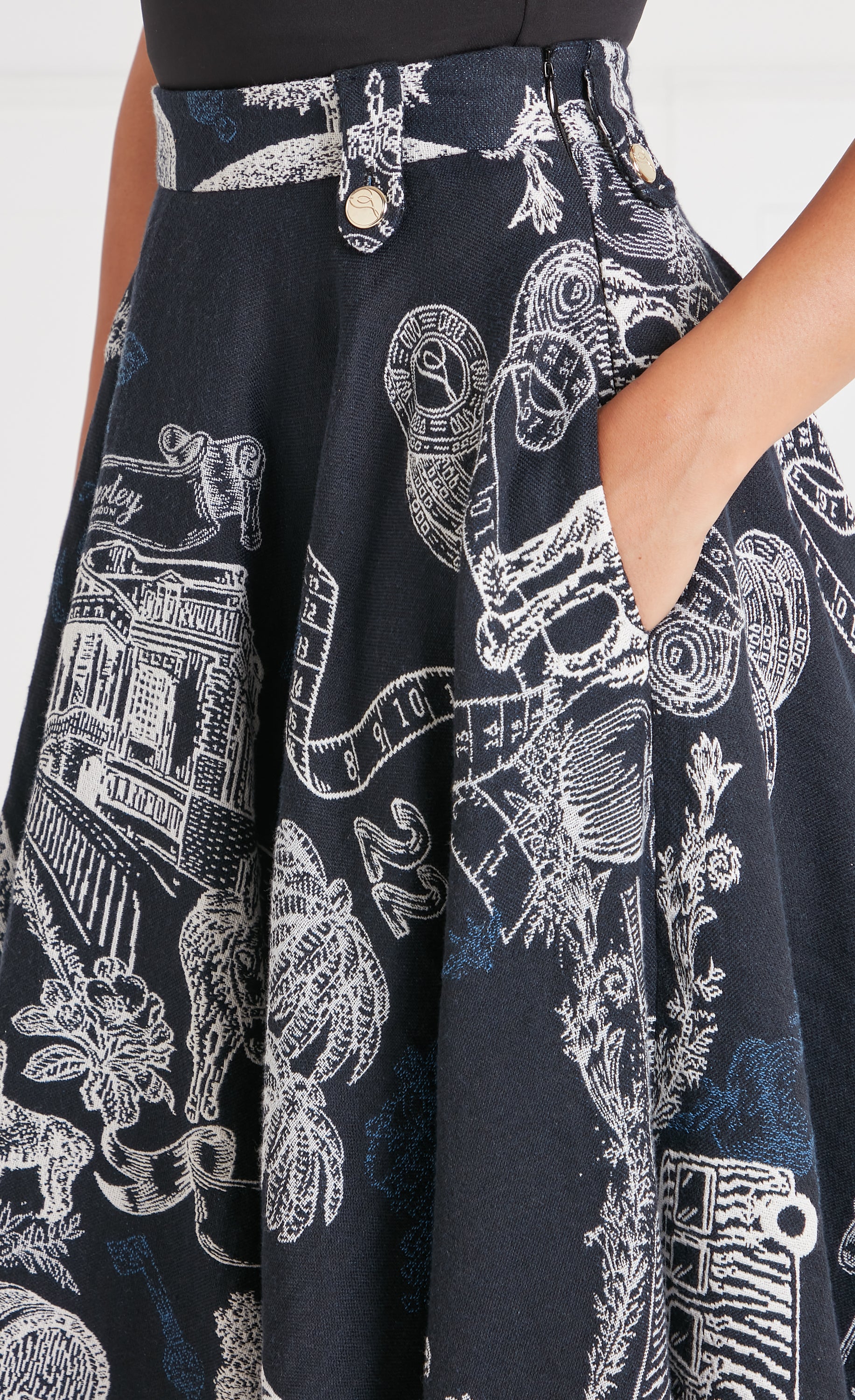 Anniversary Skirt - Twilight