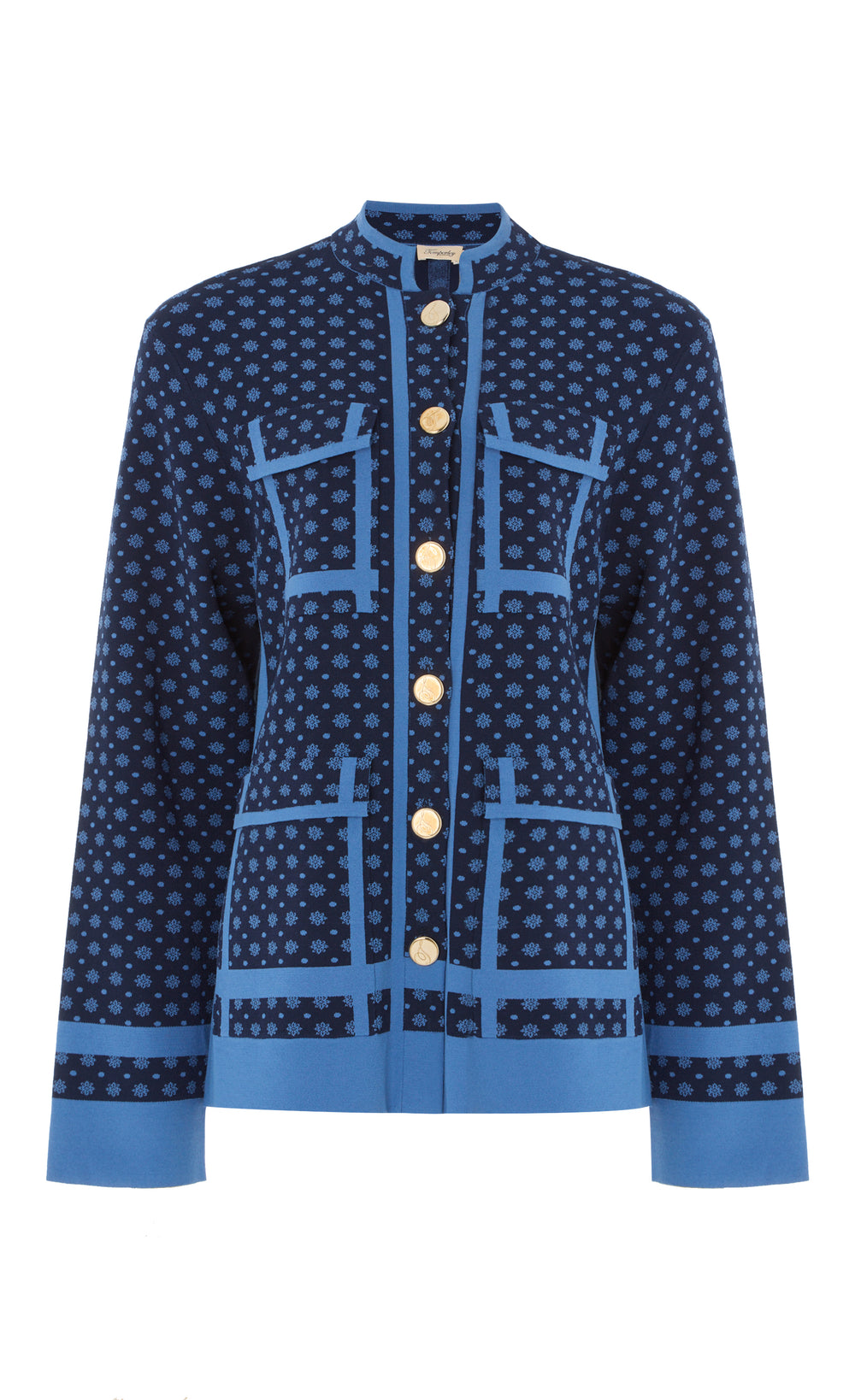 Ditzie Knit Jacket - Twilight