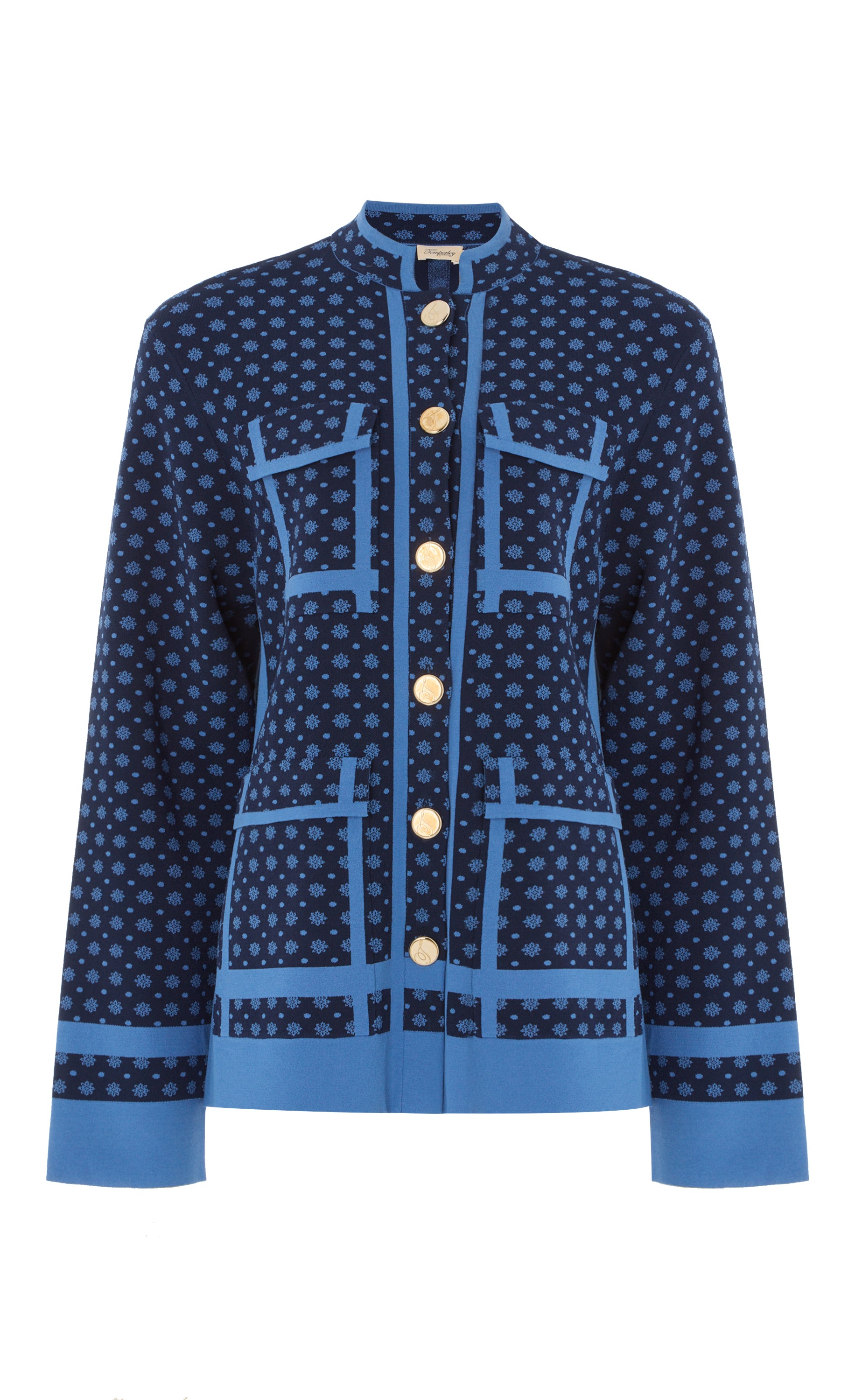 Ditzie Knit Jacket - Twilight