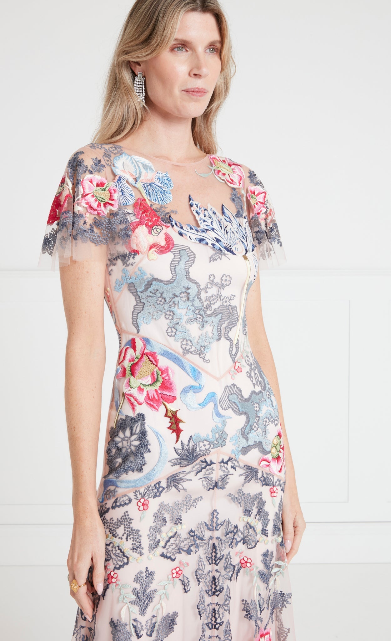 Bilbao Gown - Rosewater