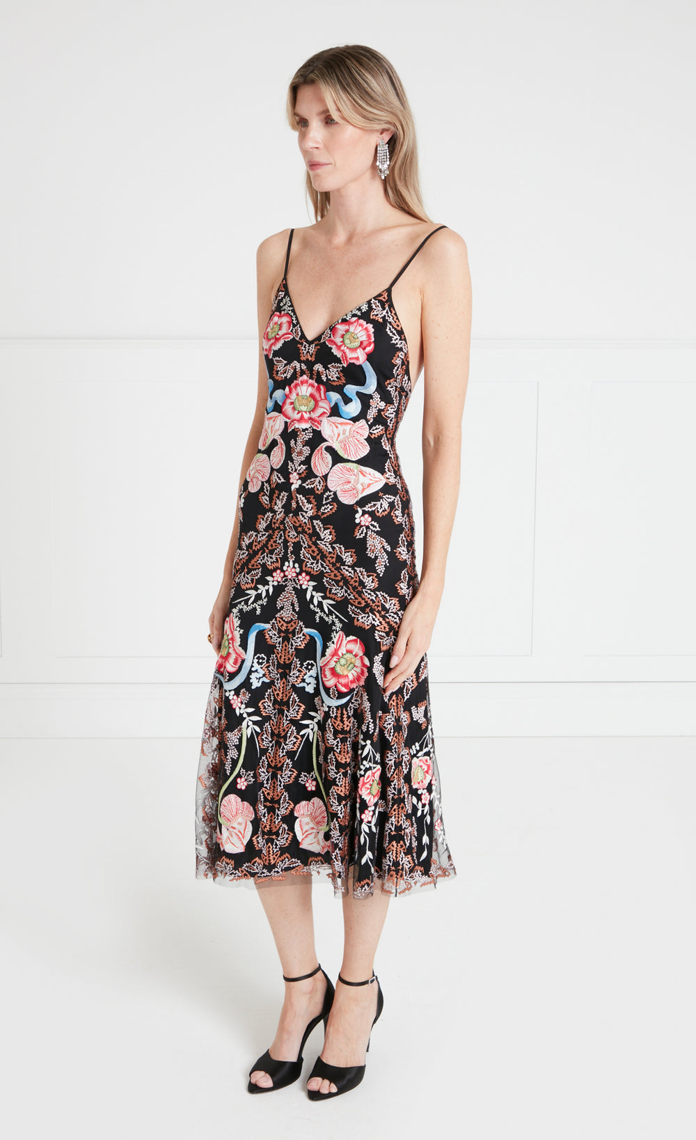 Bilbao Strappy Dress - Black