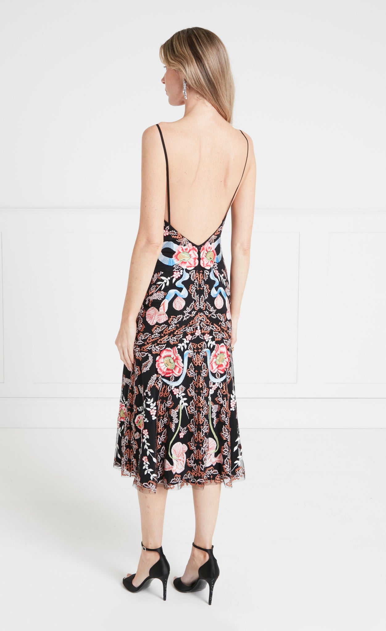 Bilbao Strappy Dress - Black