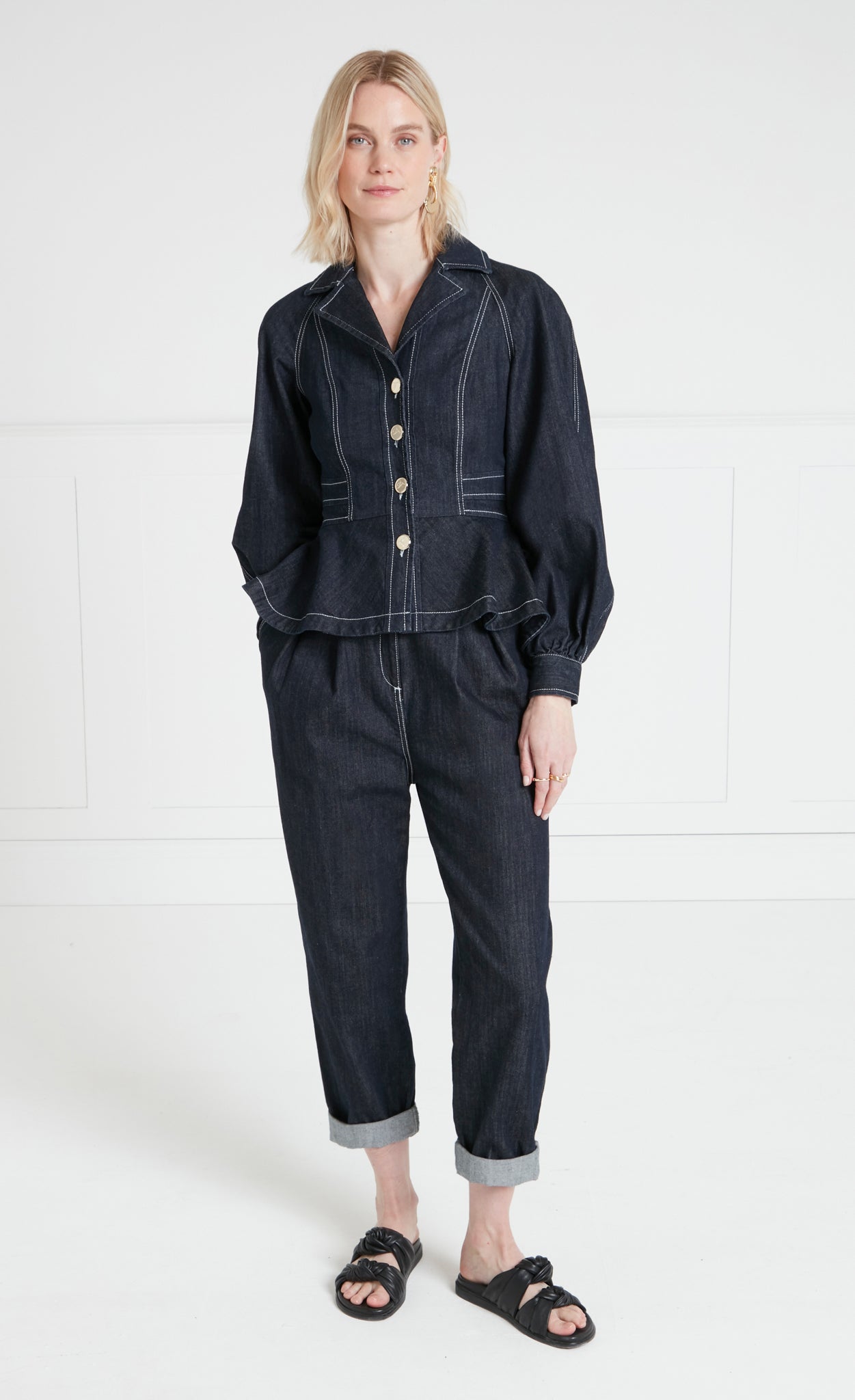 Maye Trousers - Blue