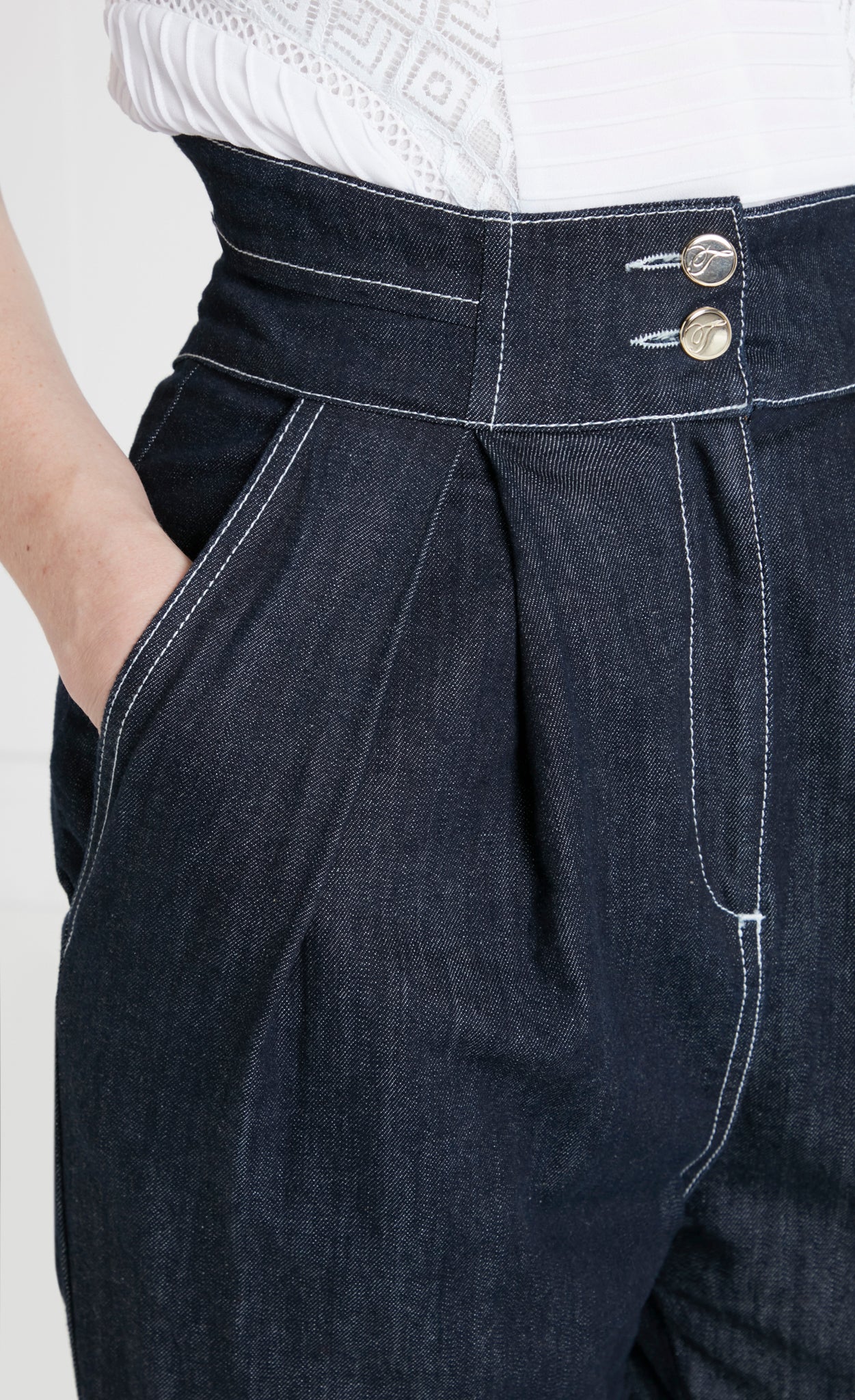 Maye Trousers - Blue
