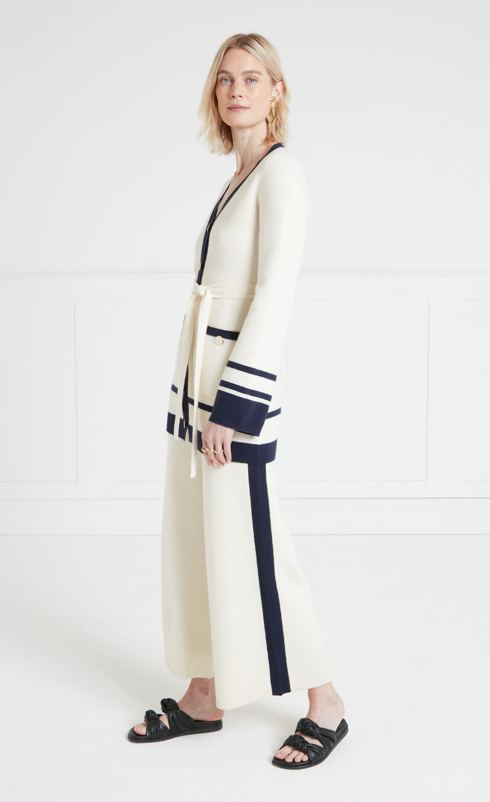 Ribera Knit Trousers - Ivory