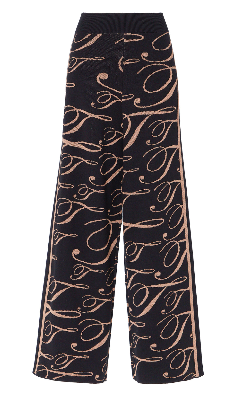 T-Logo Mania Trousers - Black/Camel
