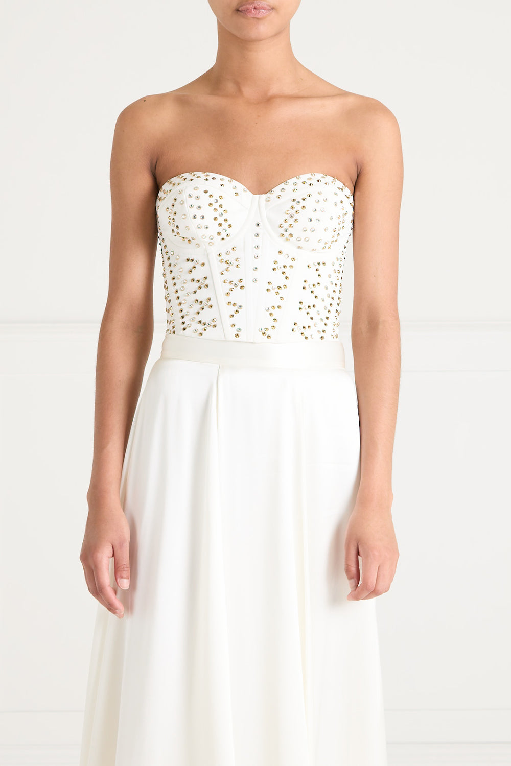 Oberon Corset Top - Ivory