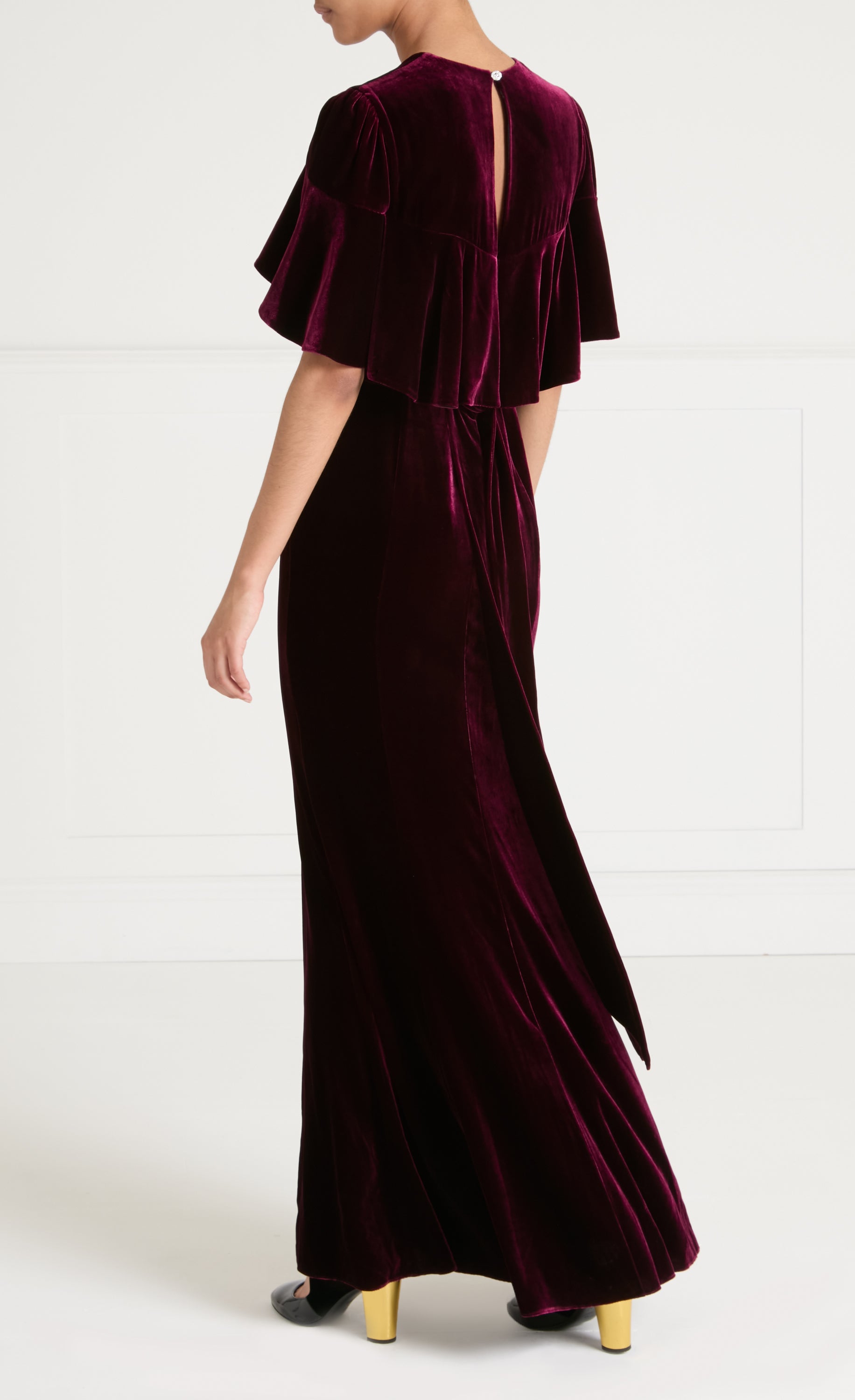 Ashcombe Dress - Claret