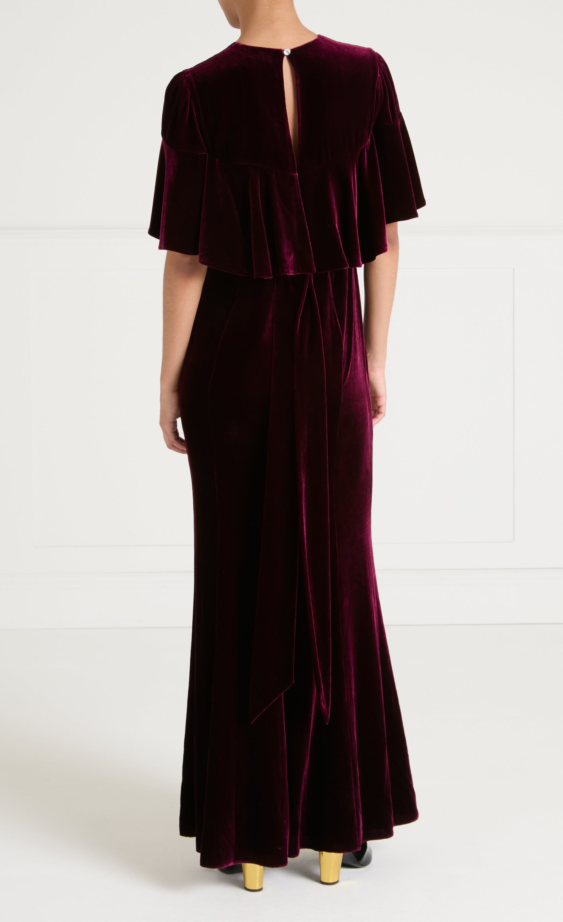 Ashcombe Dress - Claret
