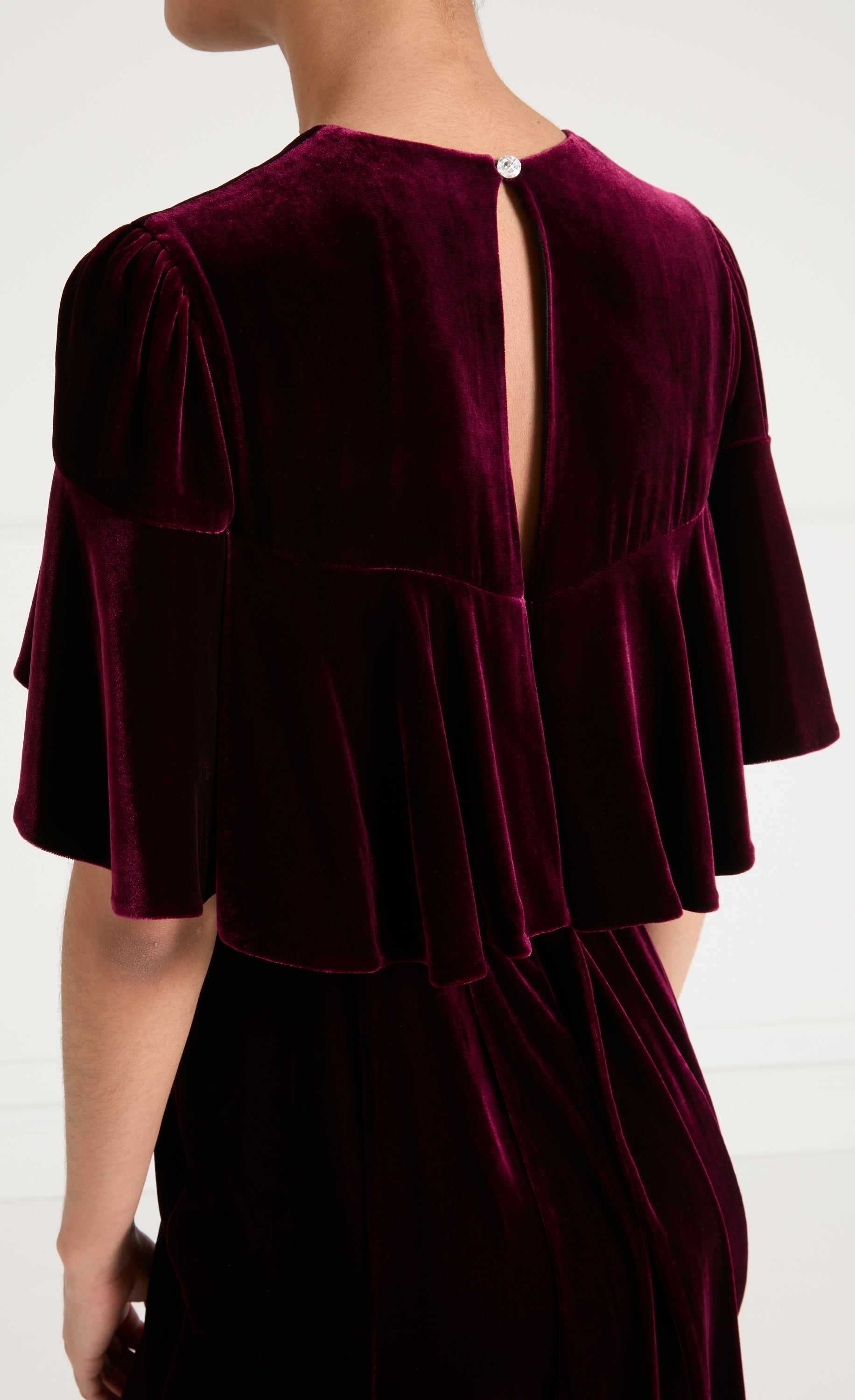 Ashcombe Dress - Claret