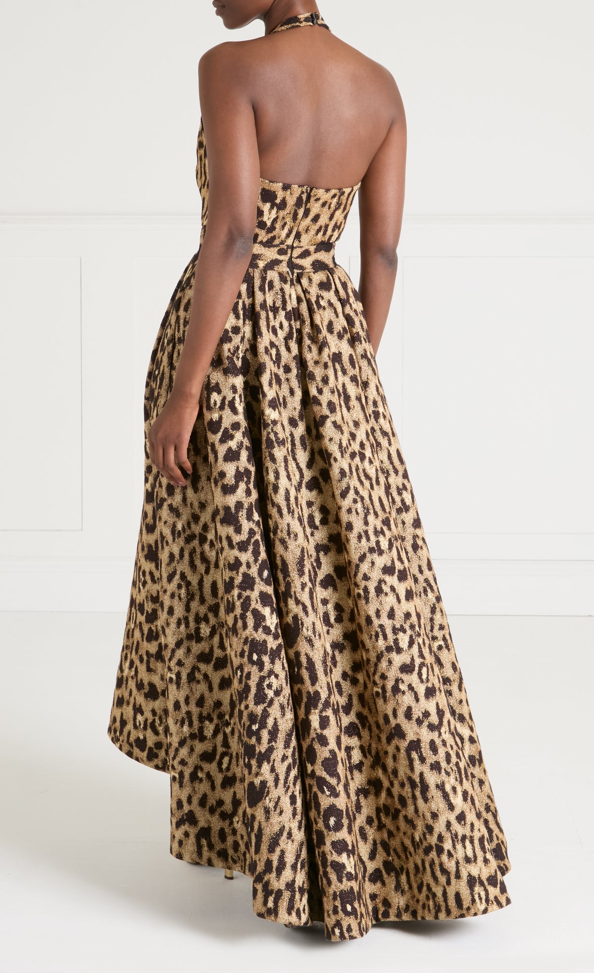 Amara V-Neck Dress - Gold