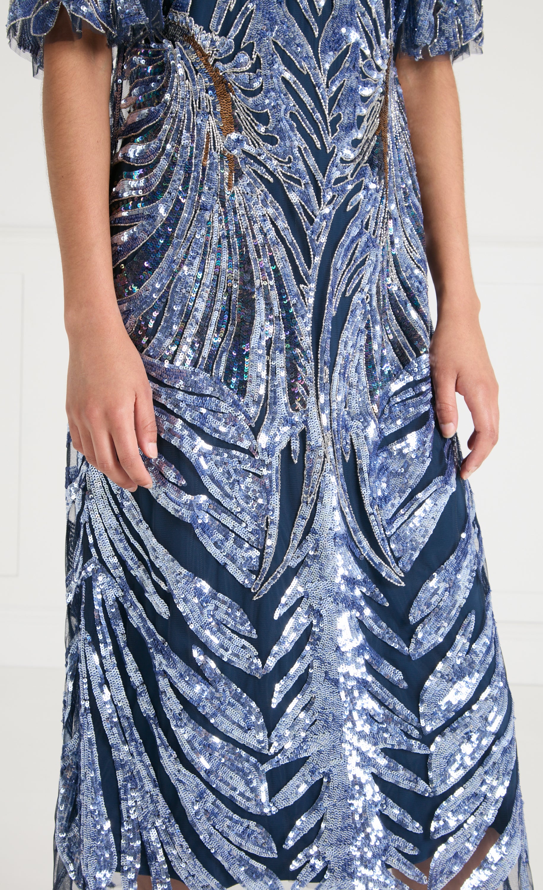 Ambrose Cocktail Dress - Midnight Orchid