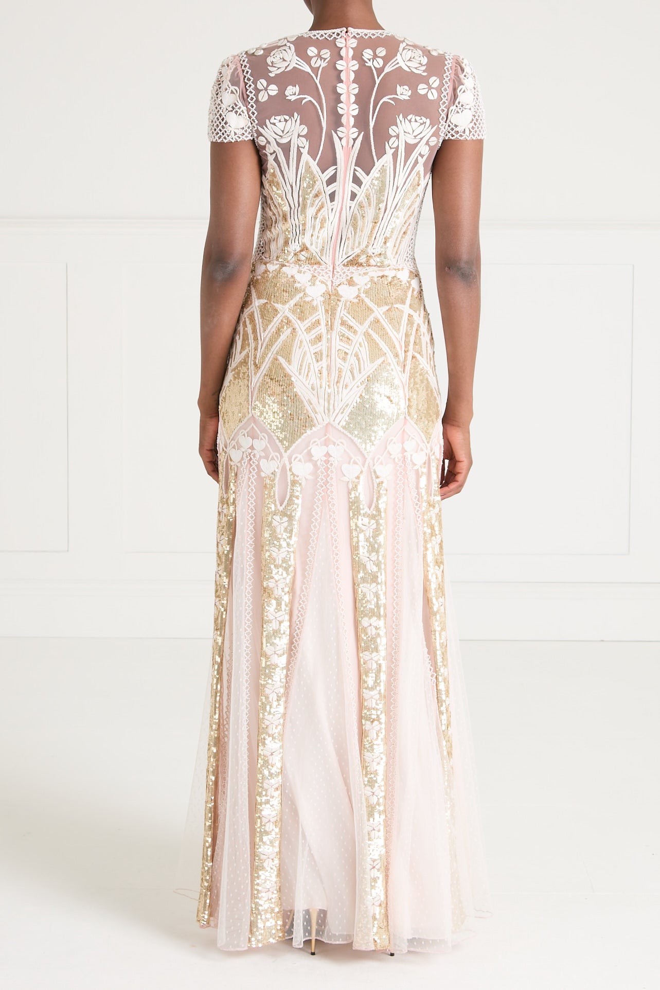 Cabira Gown - Rose Gold