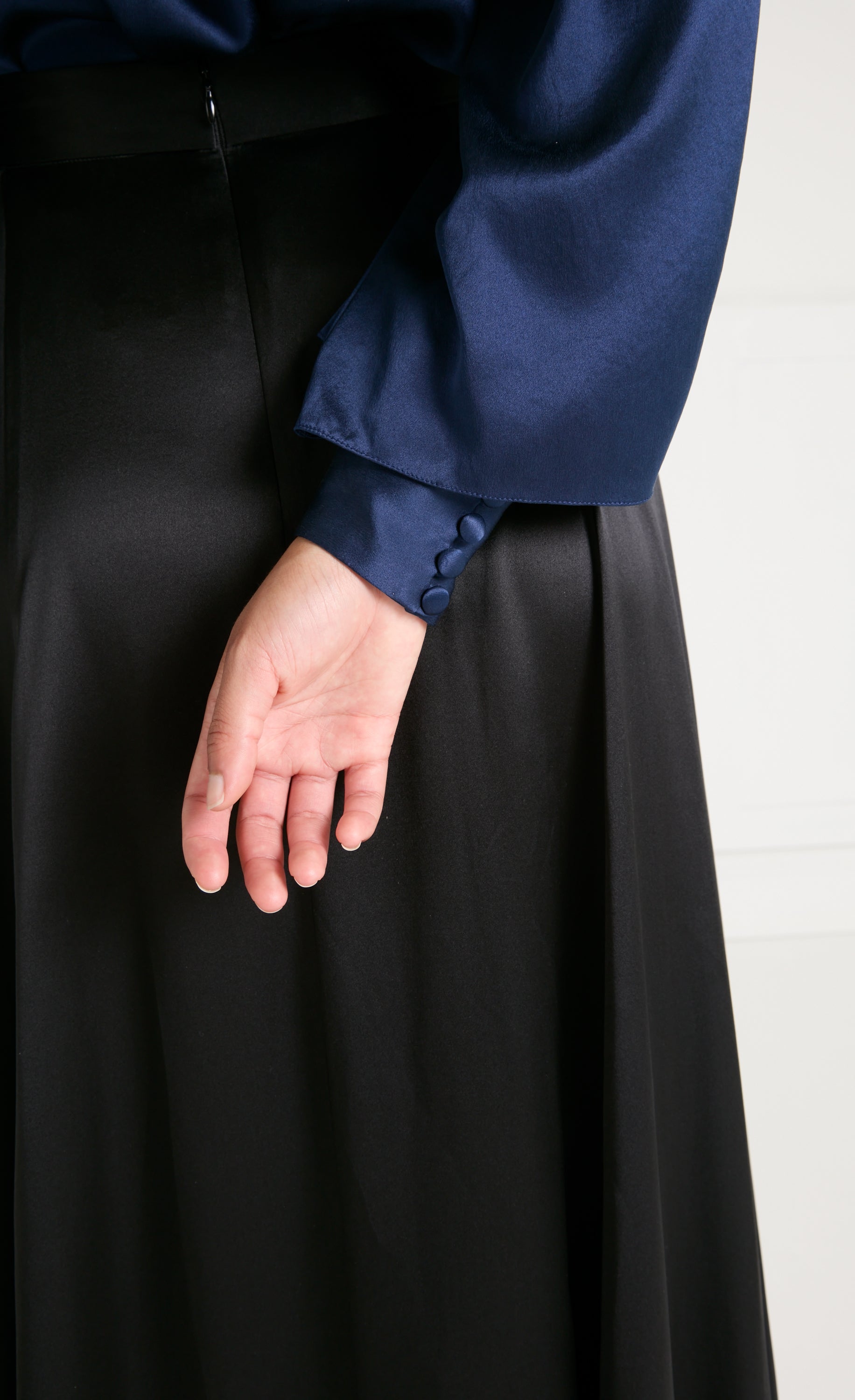 Beatrice Blouse - Sapphire Blue