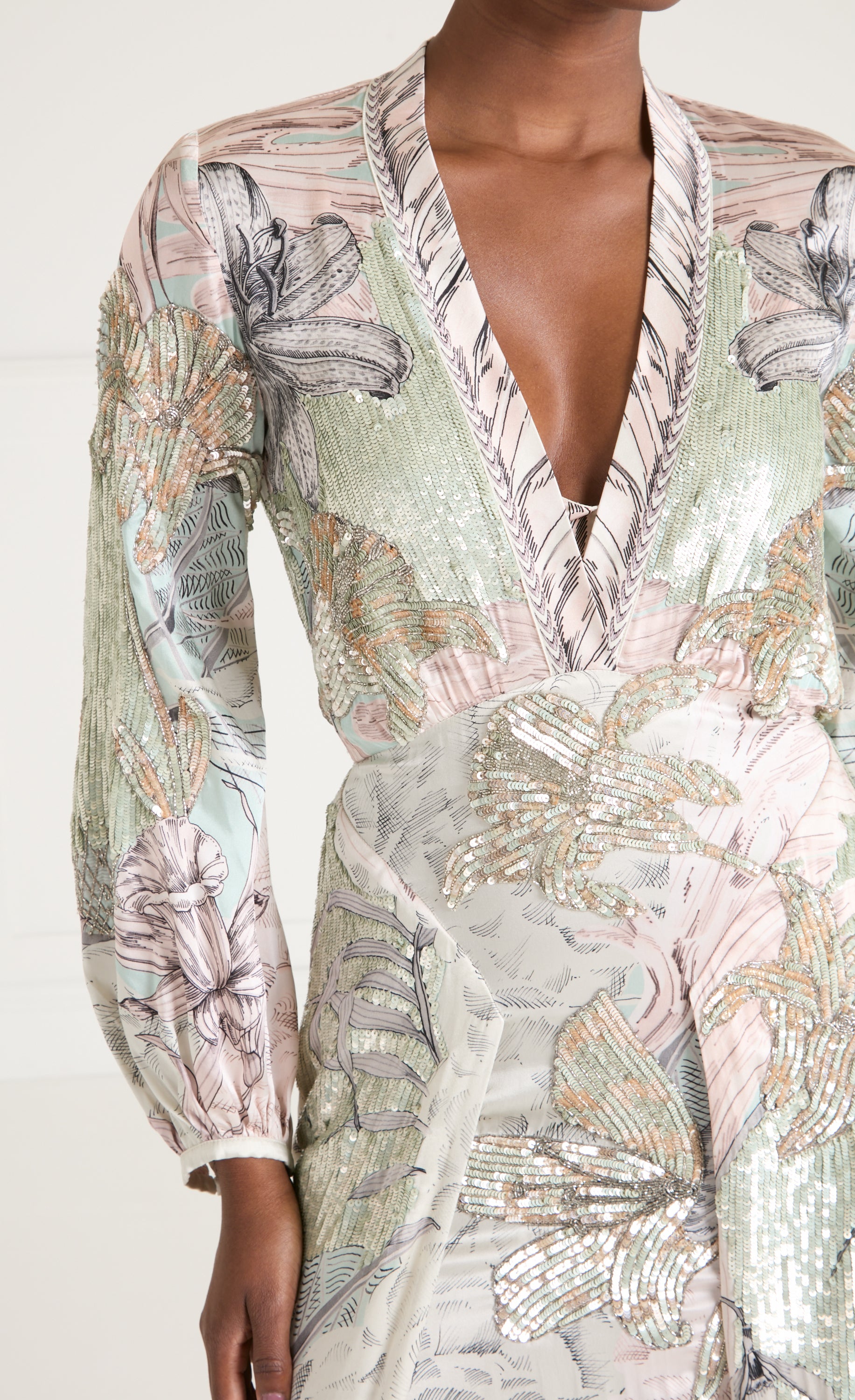 Nerissa Gown - Jade Green