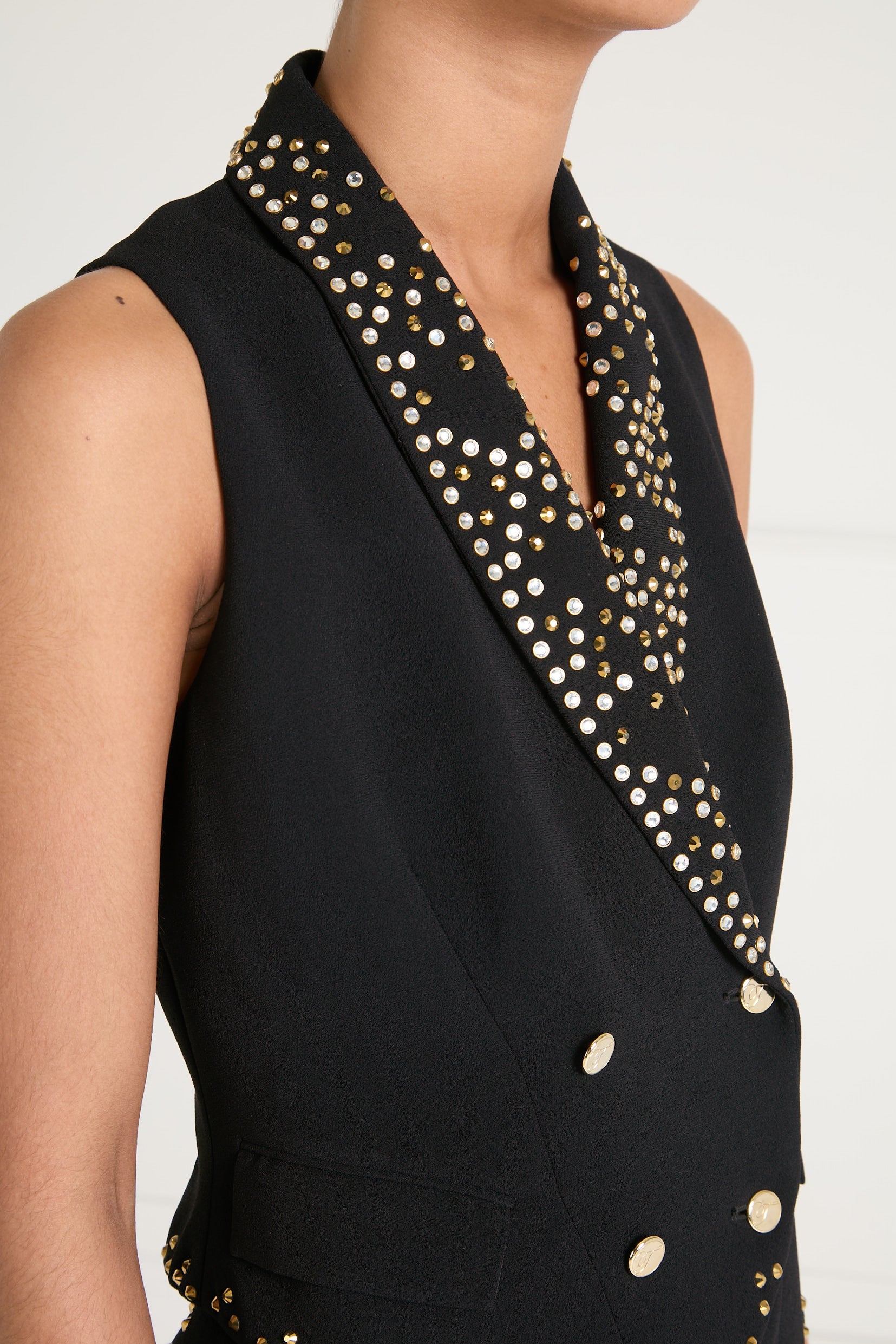 Oberon Waistcoat - Black